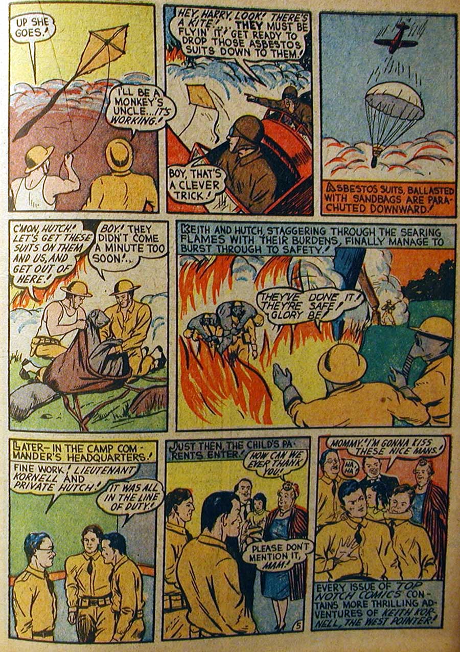 Read online Top-Notch Comics comic -  Issue #14 - 35