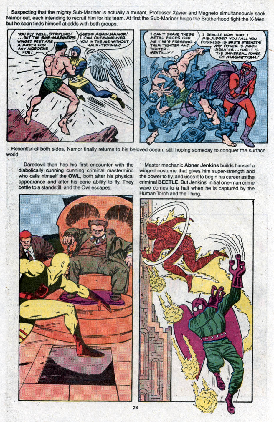 Read online Marvel Saga: The Official History of the Marvel Universe comic -  Issue #14 - 30