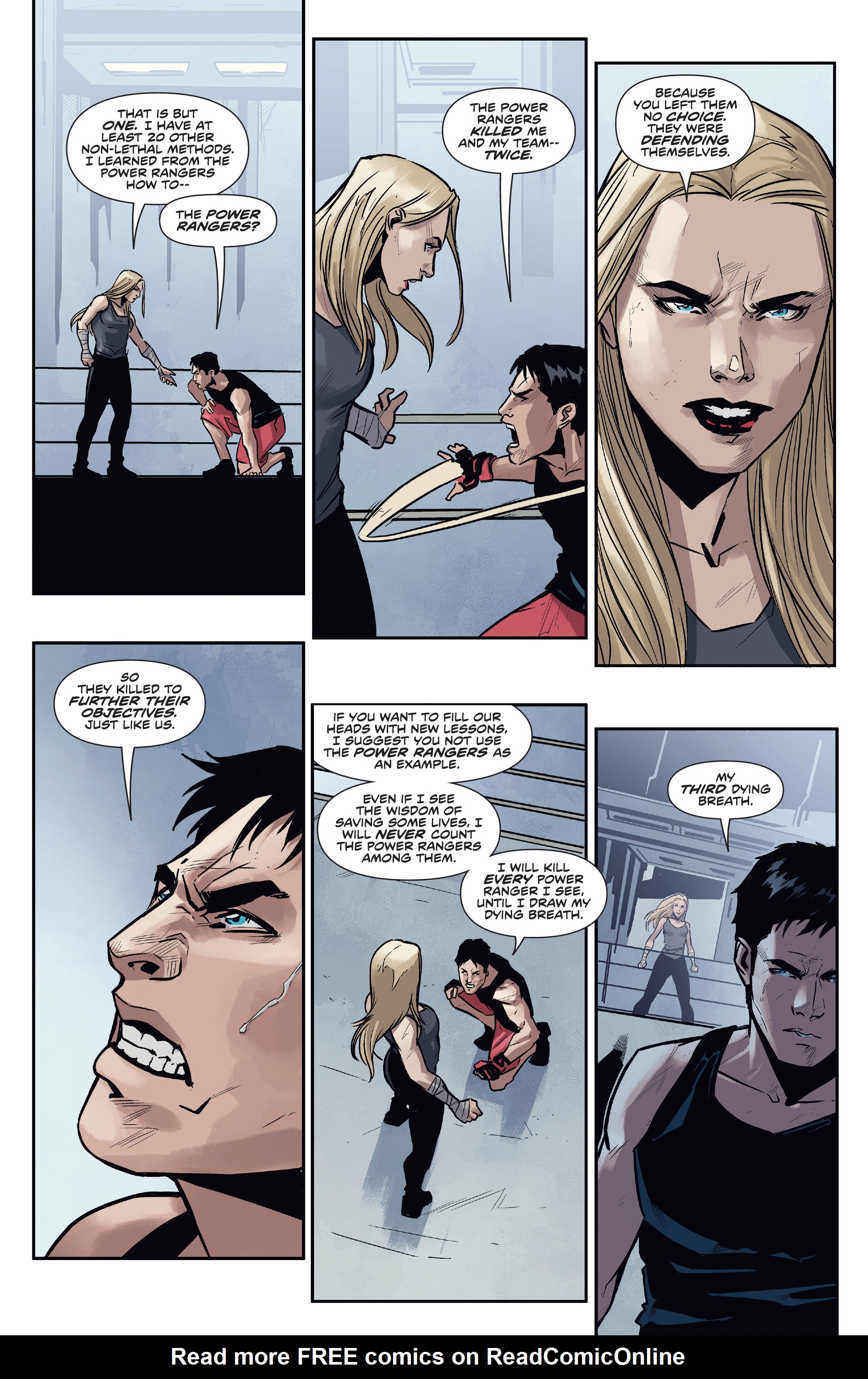 Read online Saban's Power Rangers: The Psycho Path comic -  Issue # TPB - 41