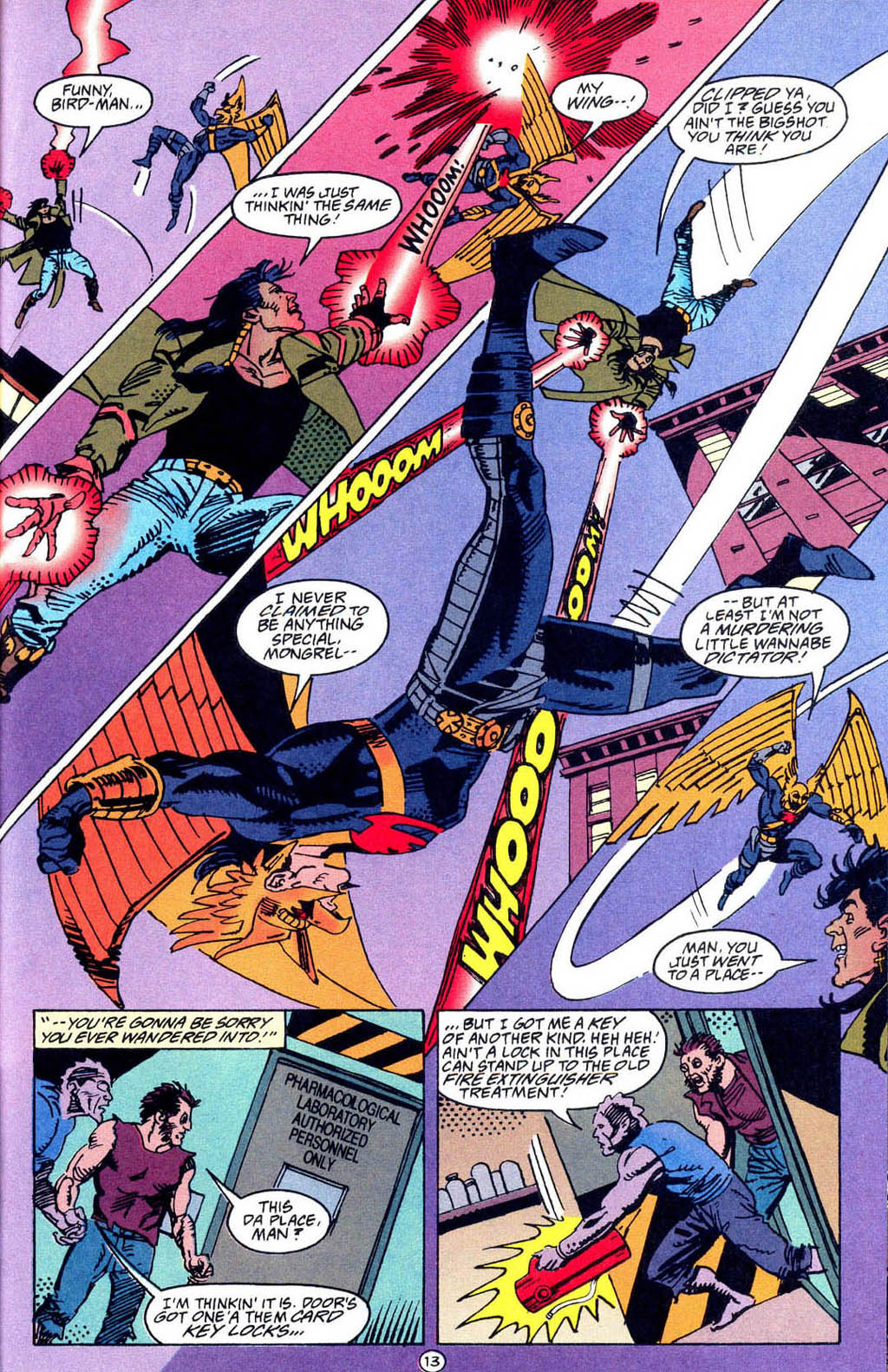 Hawkman (1993) Issue #8 #11 - English 14