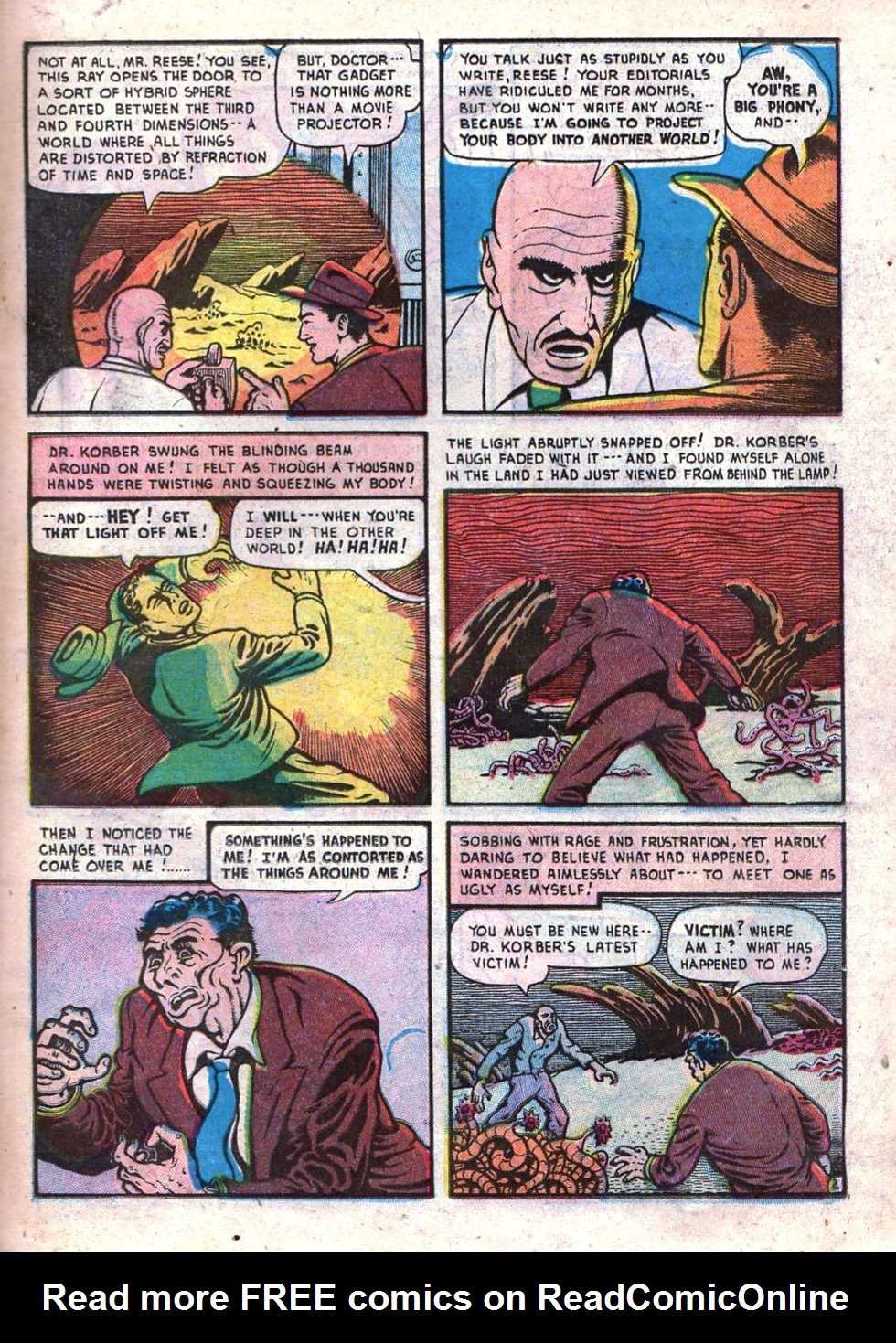 Read online Adventures into Terror comic -  Issue #7 - 19