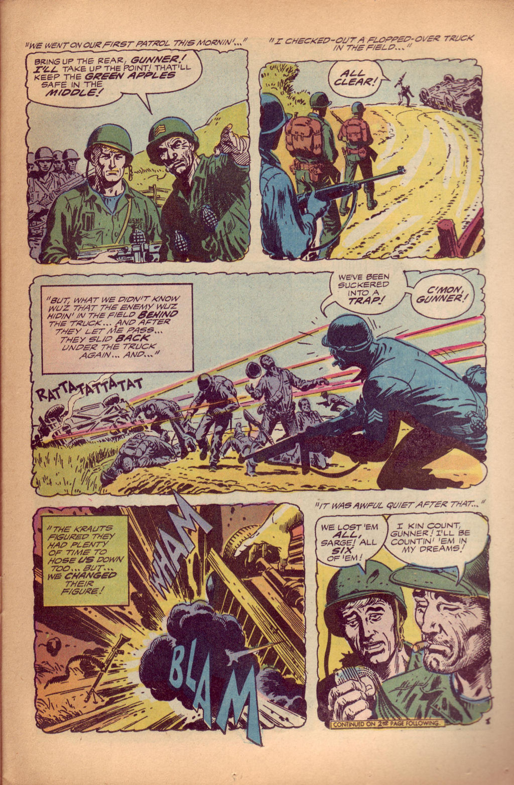 Read online G.I. Combat (1952) comic -  Issue #138 - 11