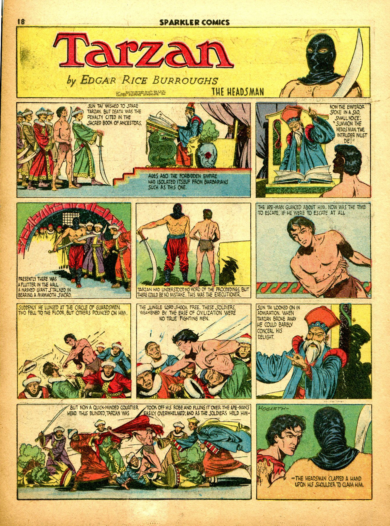 Read online Sparkler Comics comic -  Issue #8 - 20