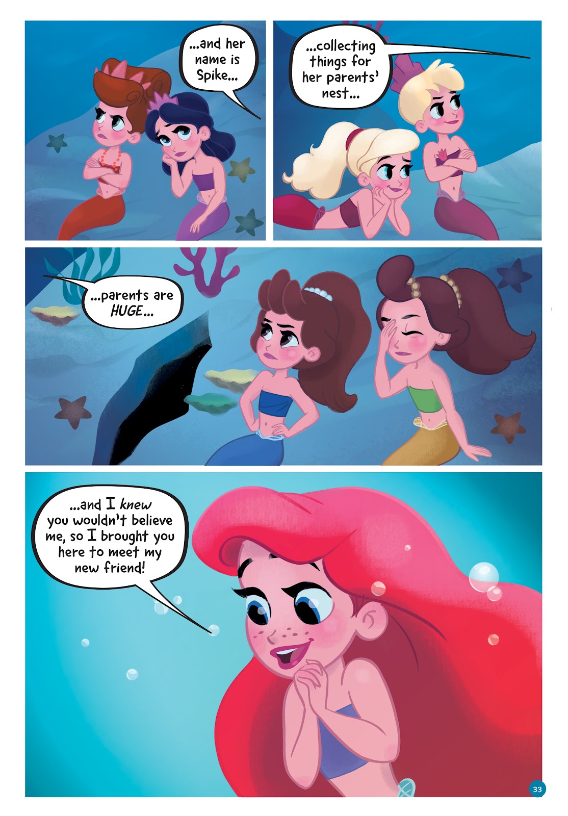 Read online Disney Princess: Ariel and the Sea Wolf comic -  Issue # Full - 30
