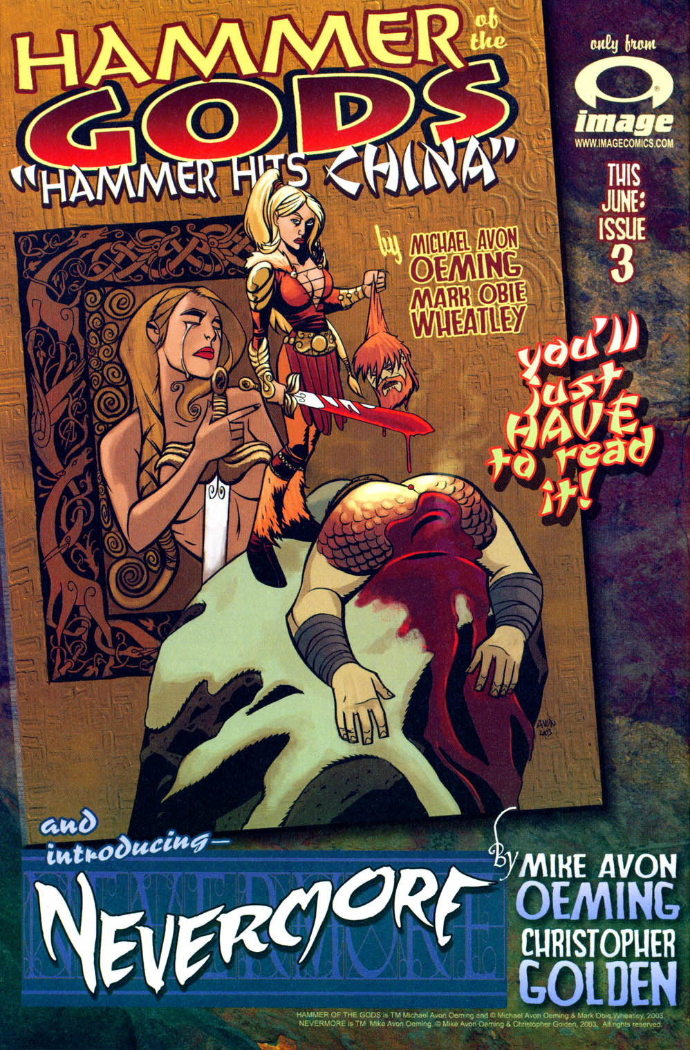 Read online Hammer of the Gods: Hammer Hits China comic -  Issue #2 - 34