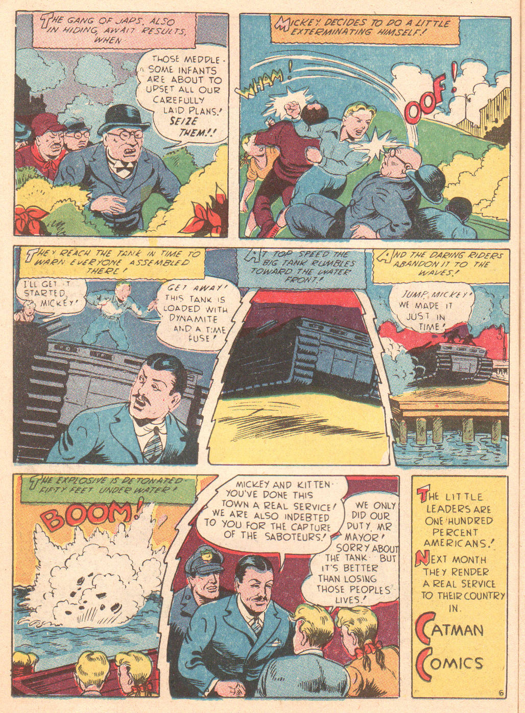 Read online Cat-Man Comics comic -  Issue #22 - 23