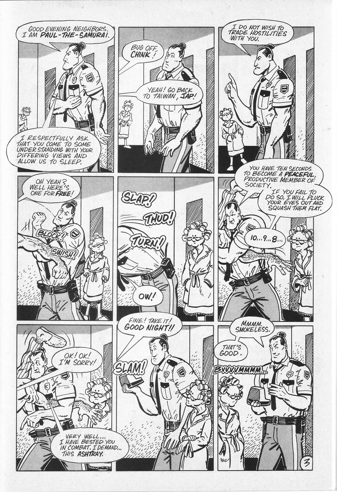 Read online Paul the Samurai (1991) comic -  Issue # TPB - 9