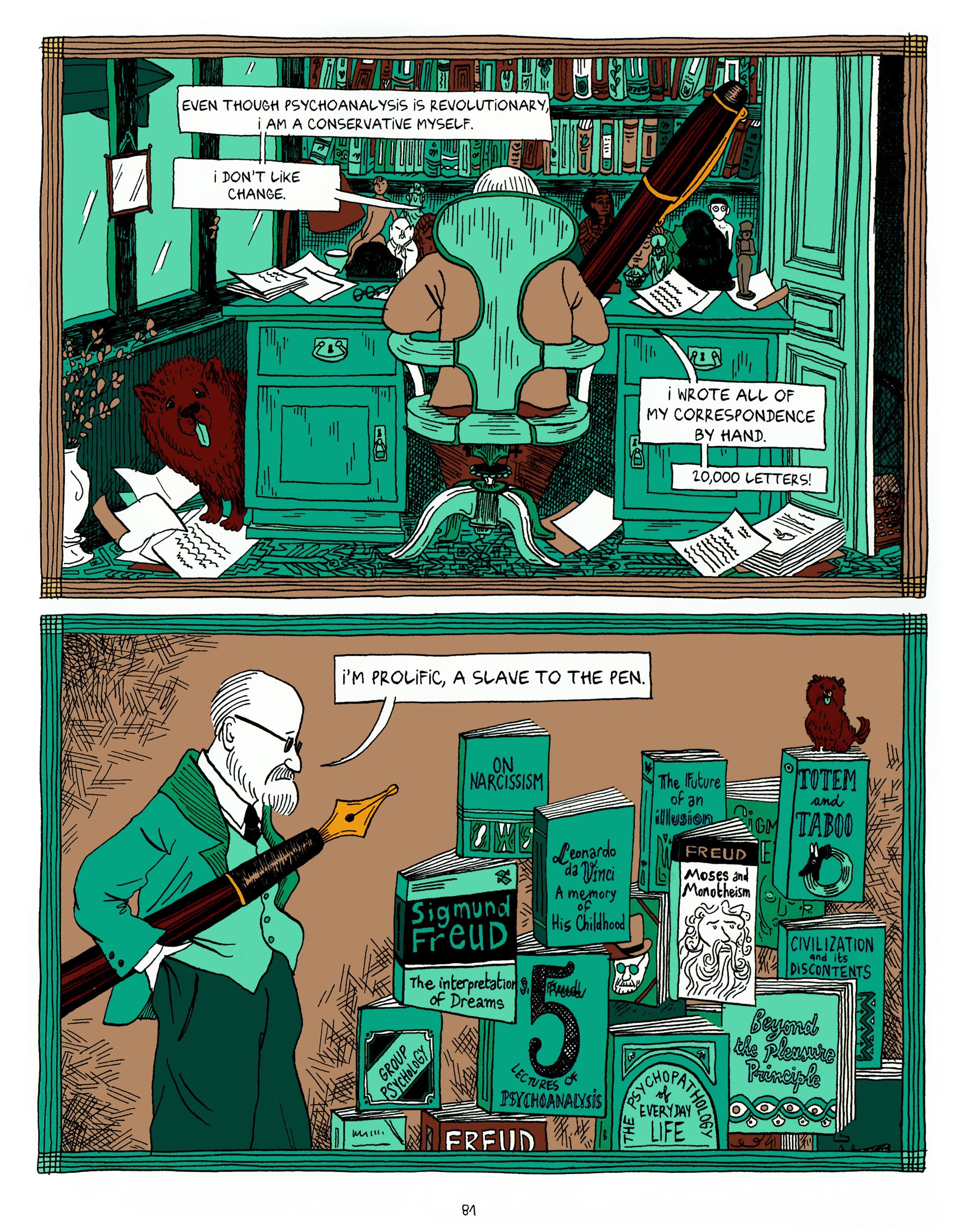 Read online Marx, Freud & Einstein: Heroes of the Mind comic -  Issue # TPB (Part 1) - 81