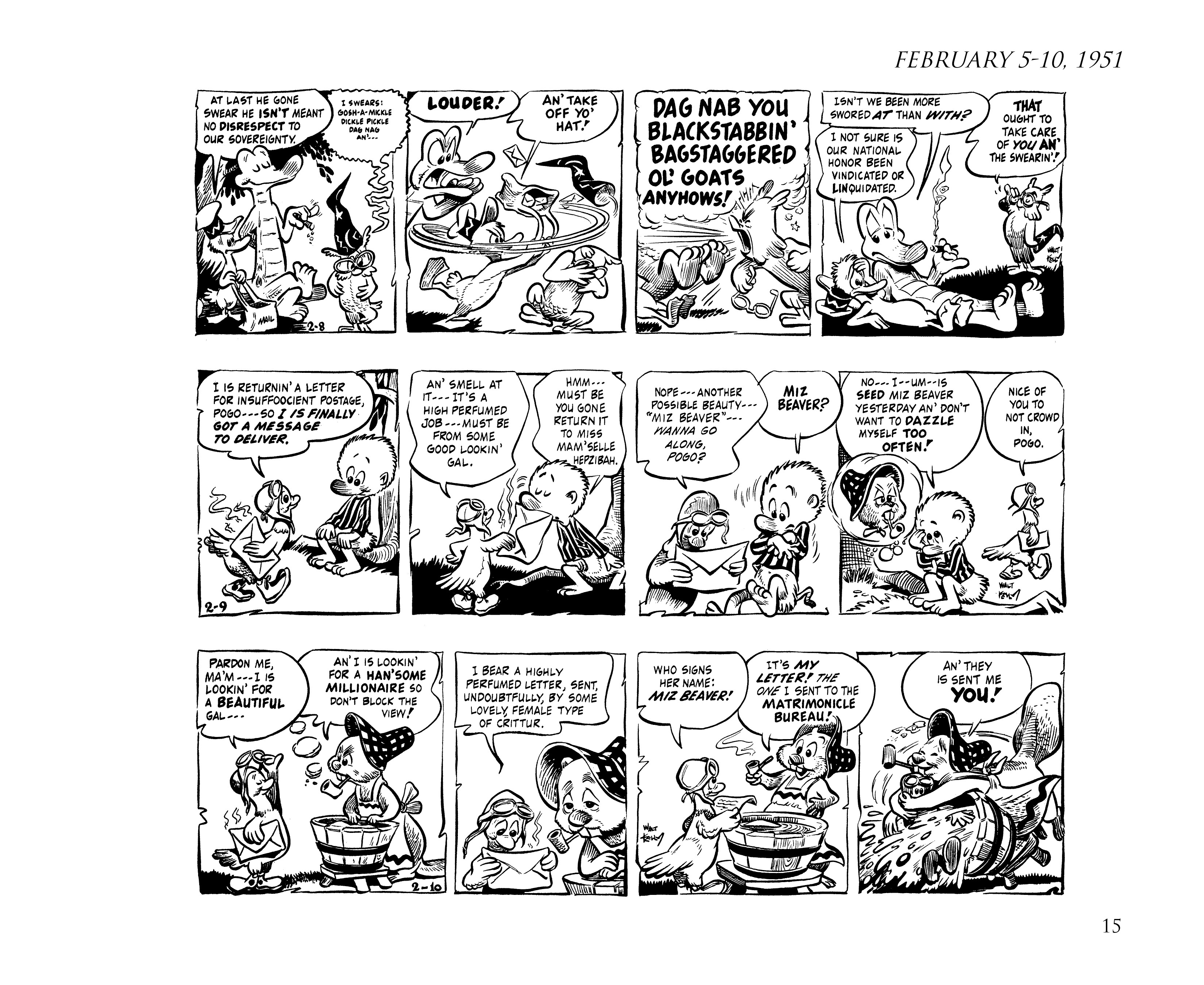 Read online Pogo by Walt Kelly: The Complete Syndicated Comic Strips comic -  Issue # TPB 2 (Part 1) - 33