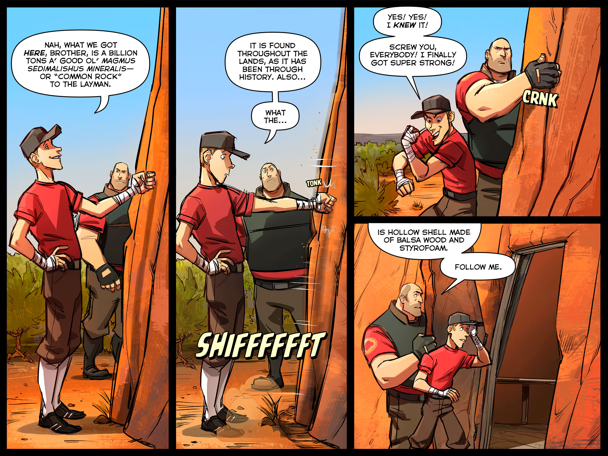 Read online Team Fortress 2 comic -  Issue #4 - 44