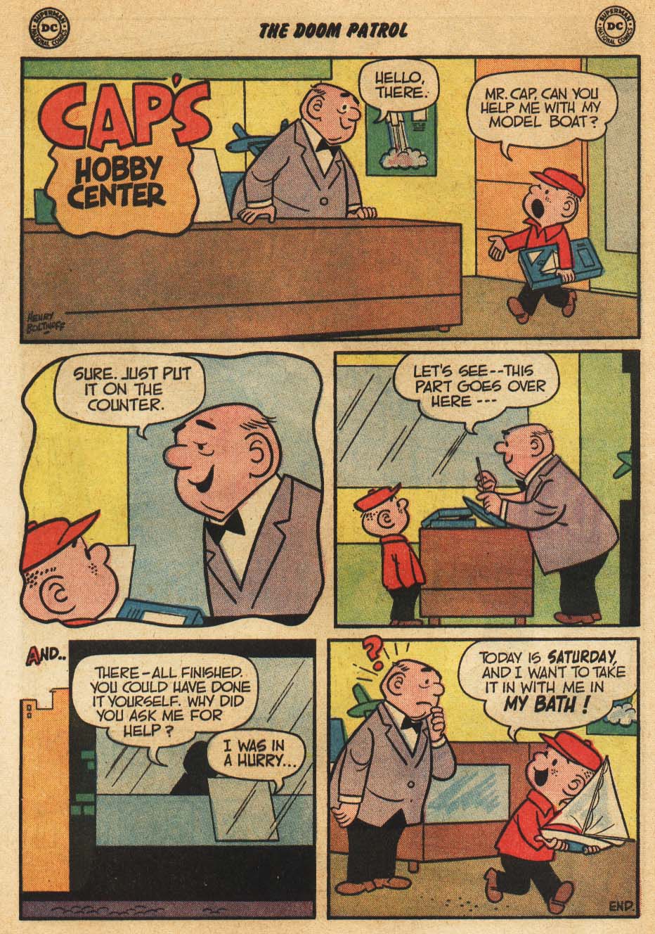 Read online Doom Patrol (1964) comic -  Issue #88 - 15