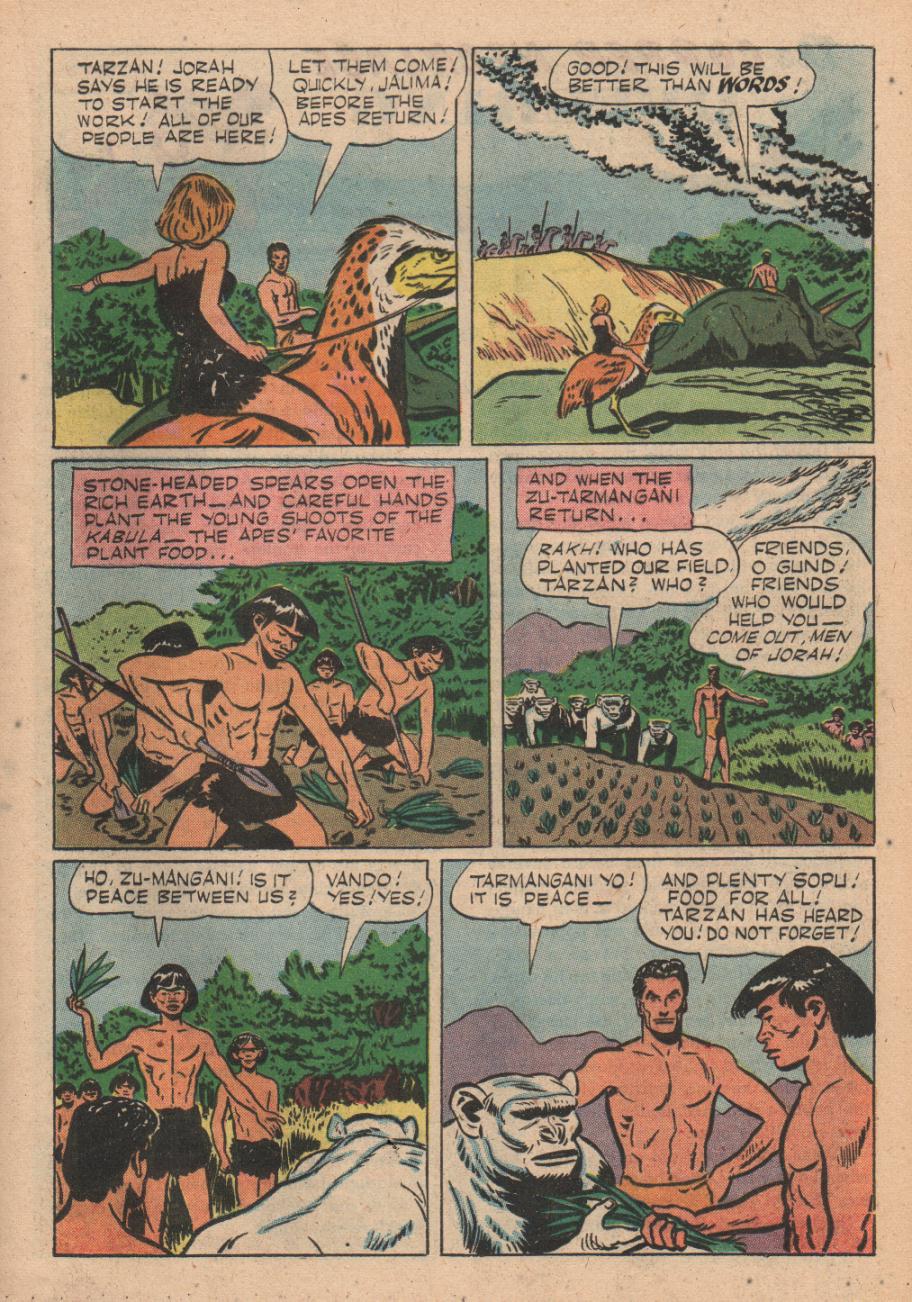 Read online Tarzan (1948) comic -  Issue #87 - 17