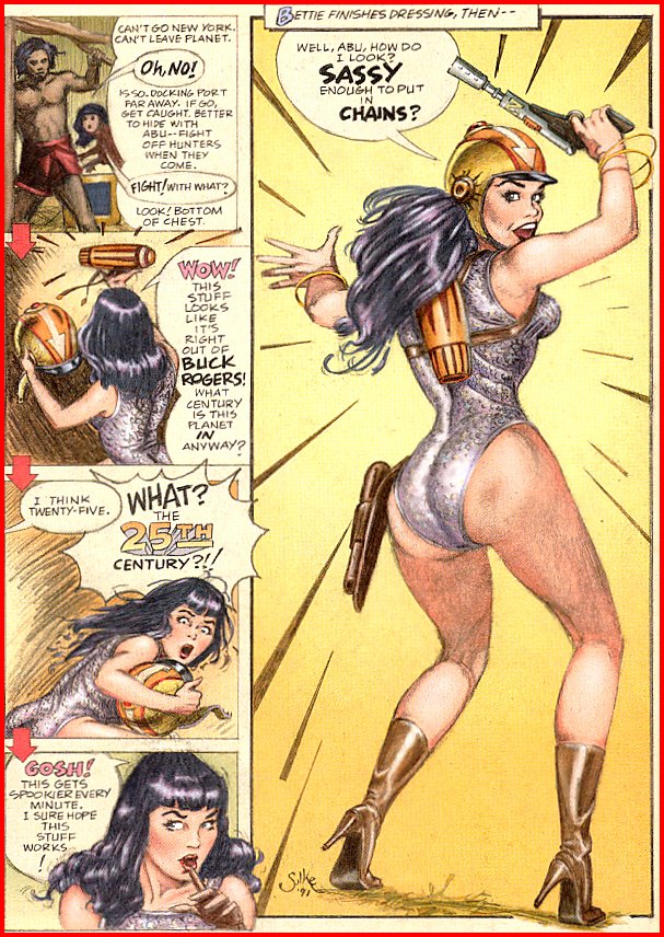 Read online Bettie Page Comics: Spicy Adventure comic -  Issue # Full - 10