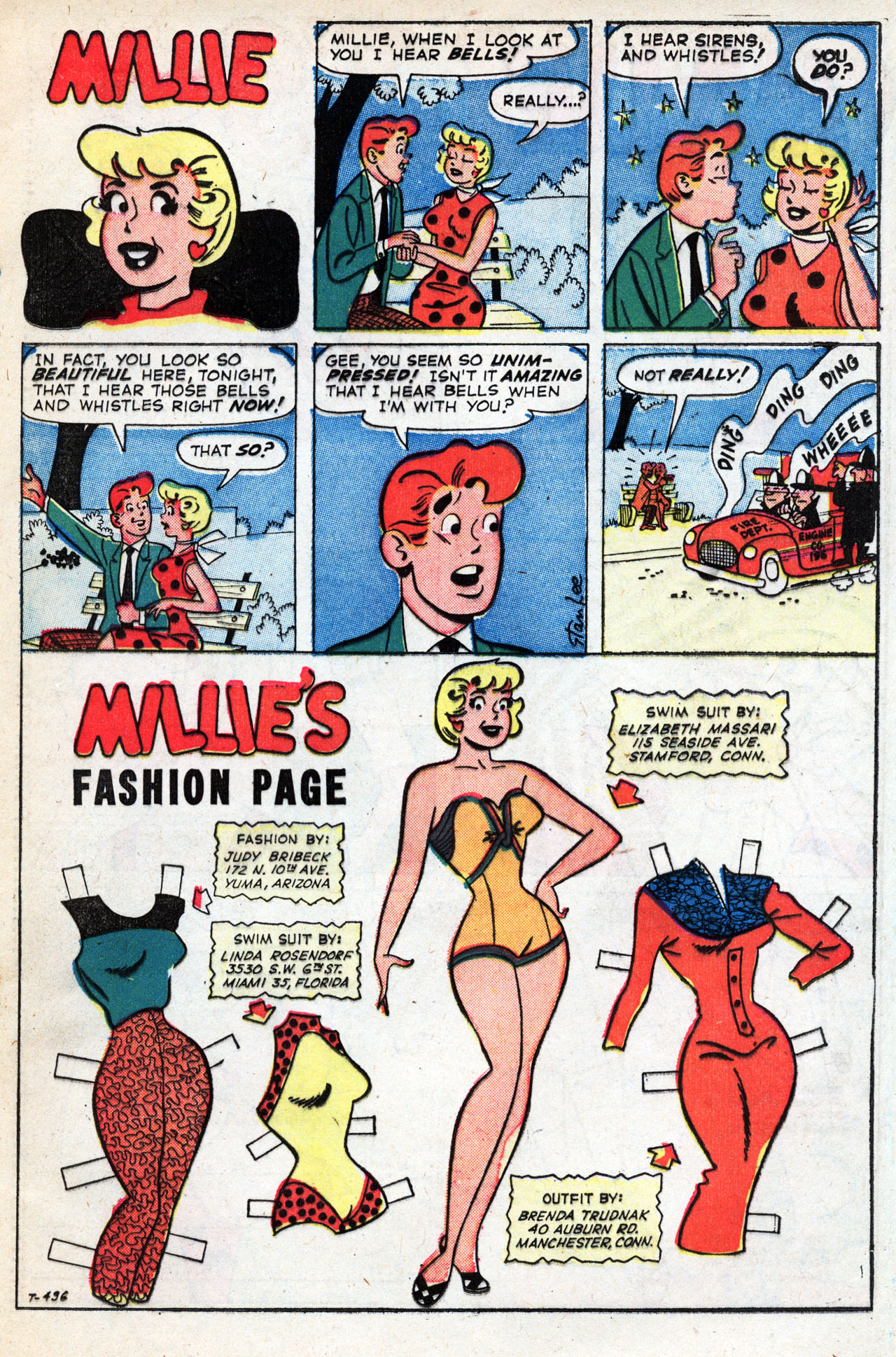 Read online Millie the Model comic -  Issue #94 - 21