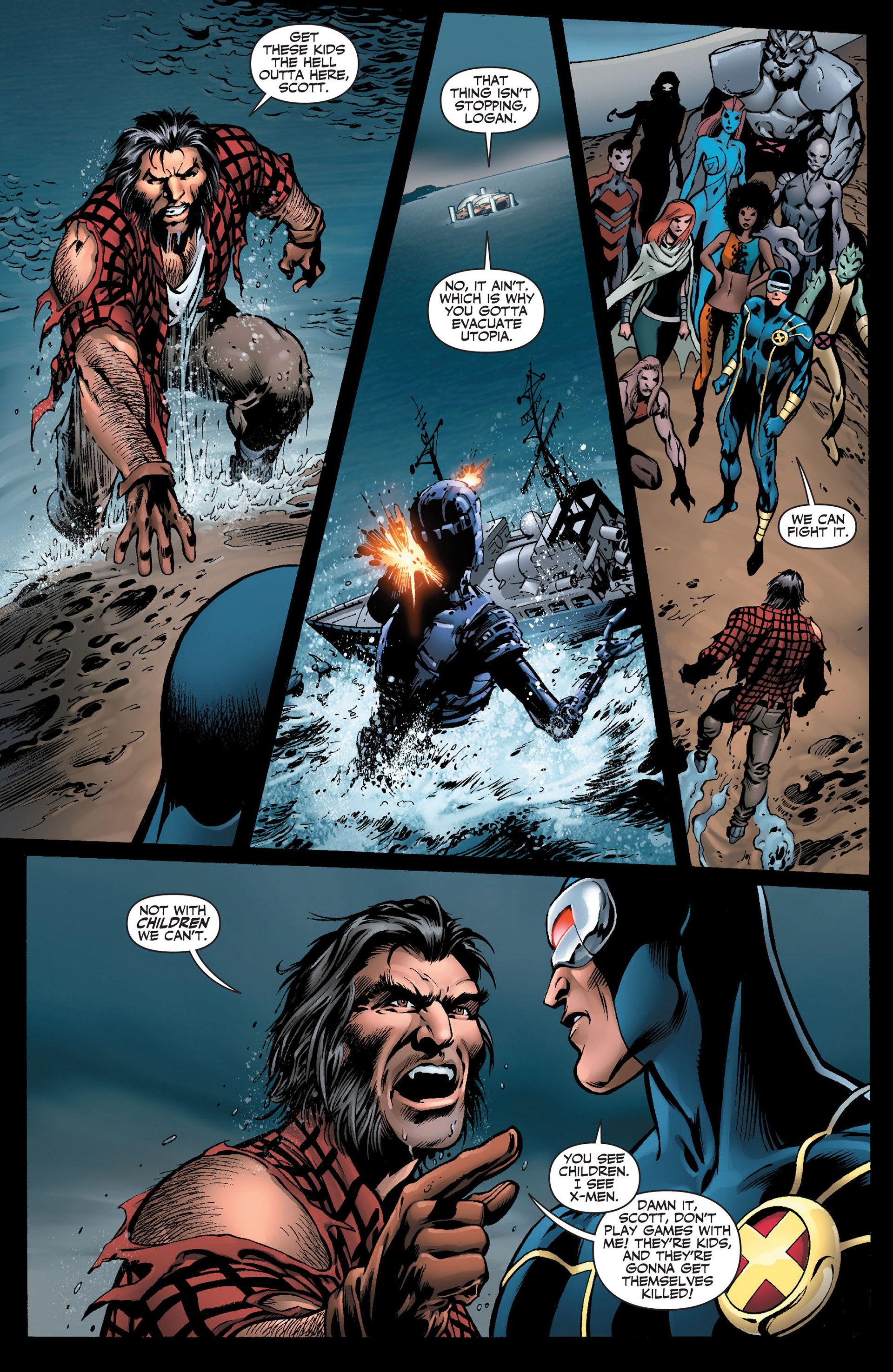 Read online X-Men: Schism comic -  Issue #4 - 12