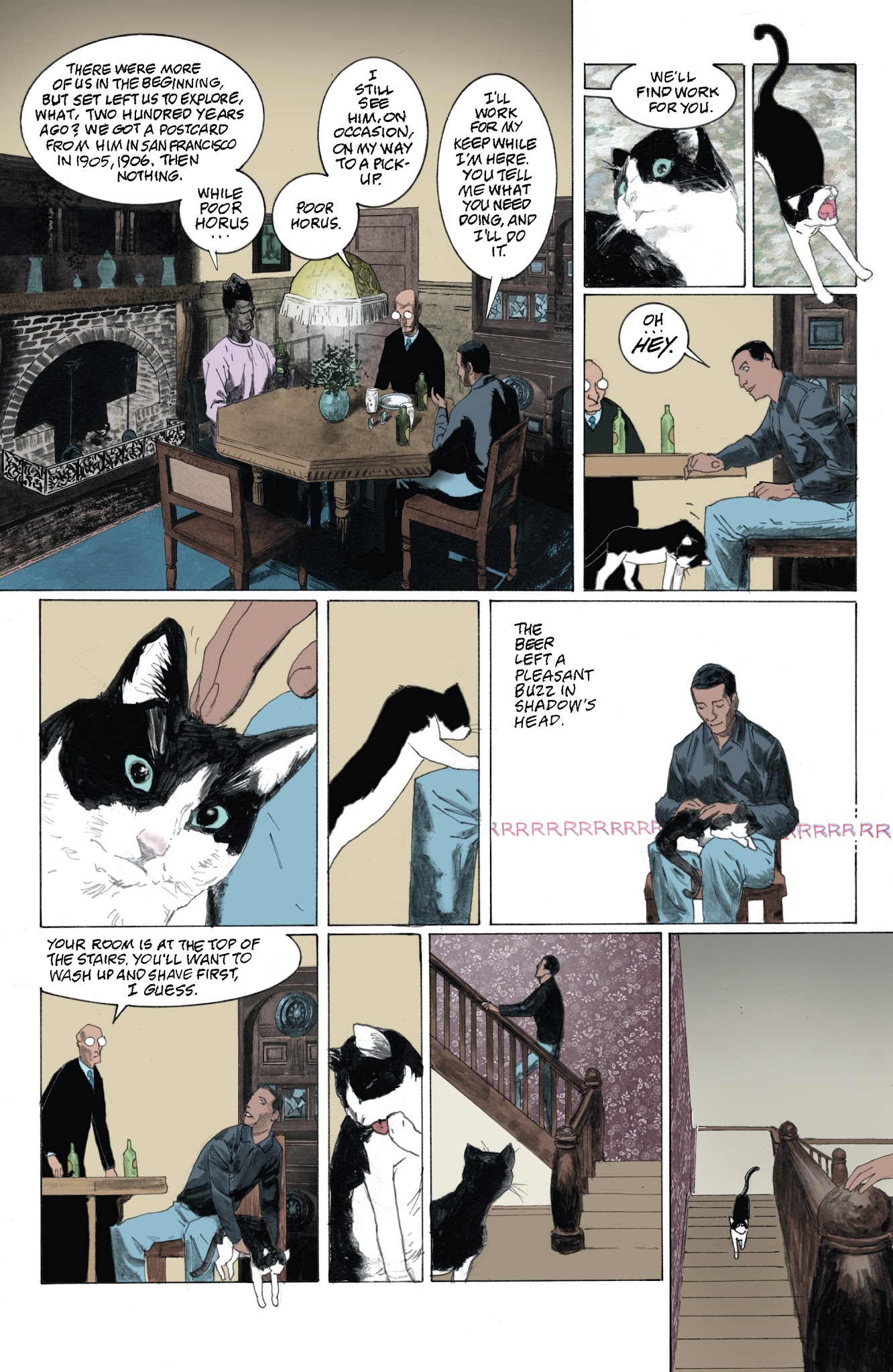 Read online American Gods: Shadows comic -  Issue #8 - 11