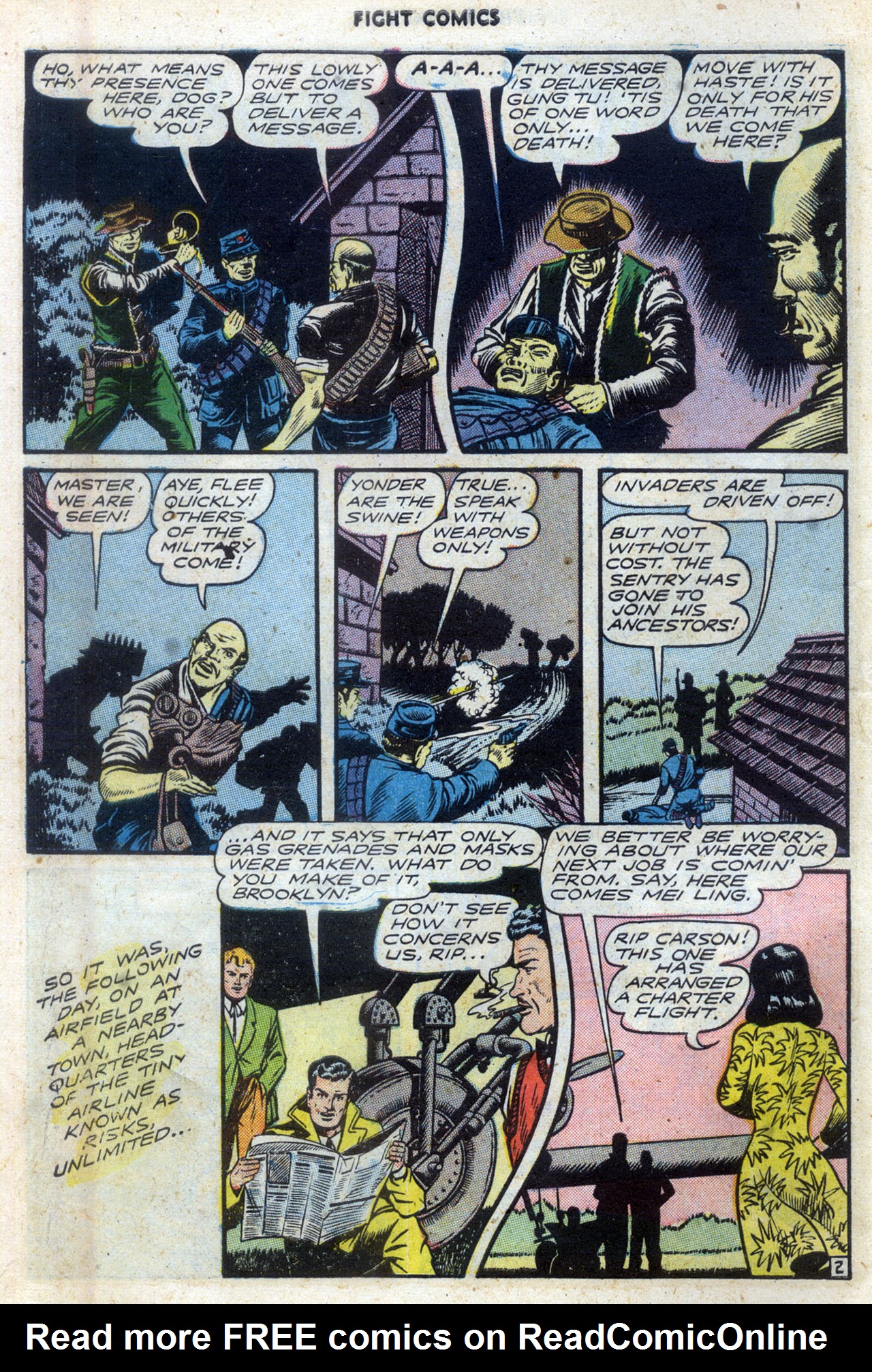 Read online Fight Comics comic -  Issue #50 - 12