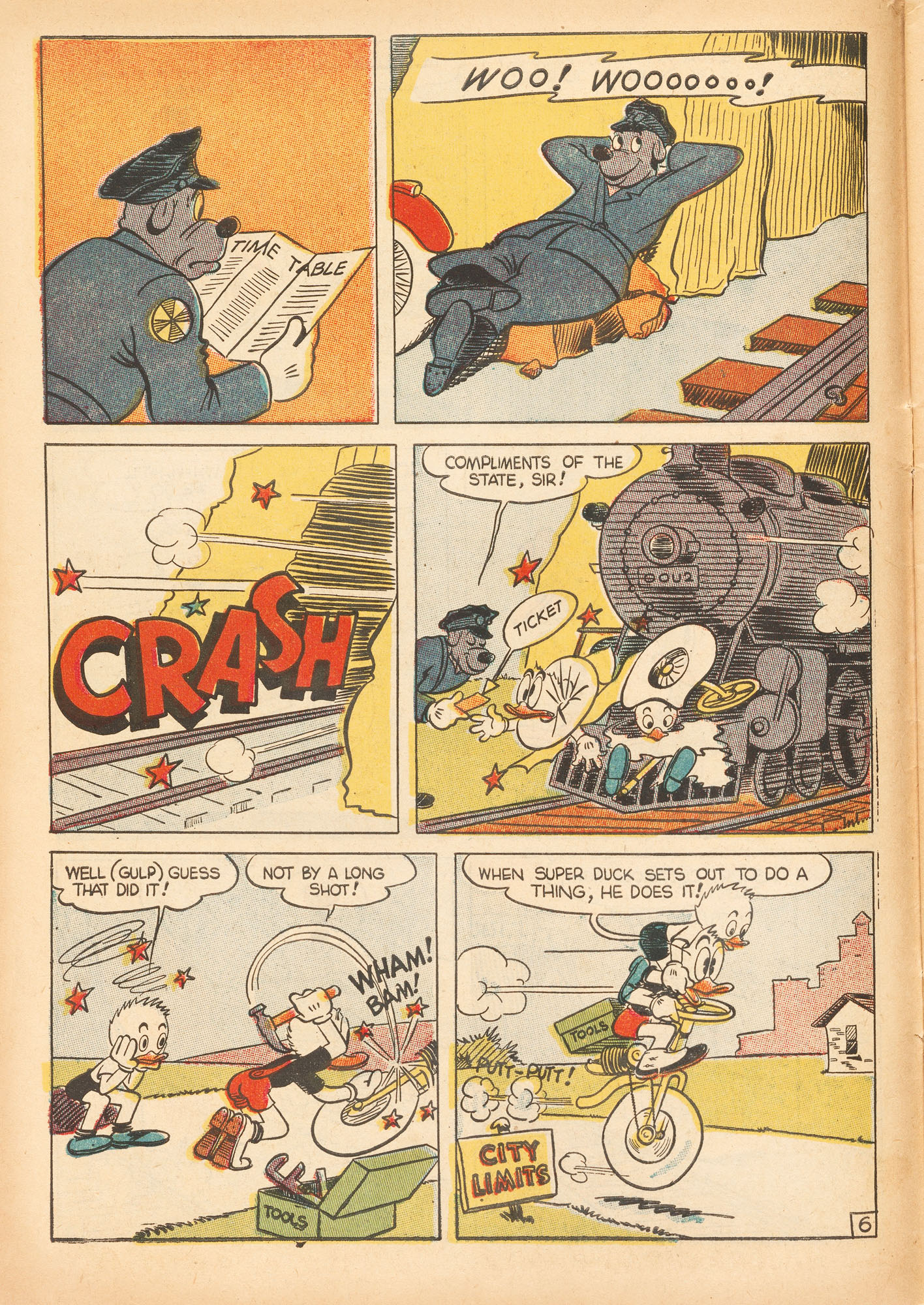 Read online Super Duck Comics comic -  Issue #15 - 8