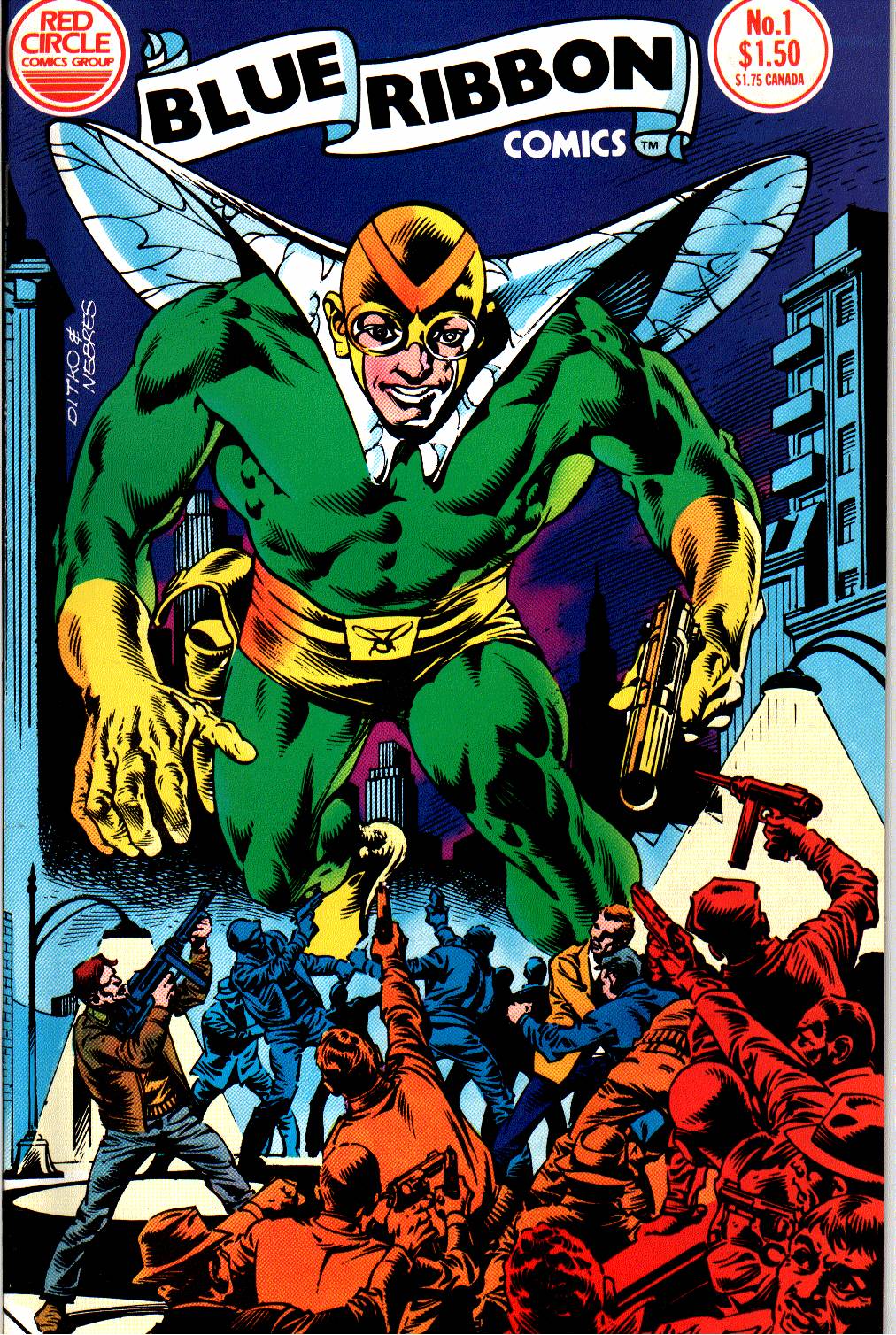 Read online Blue Ribbon Comics comic -  Issue #1 - 1