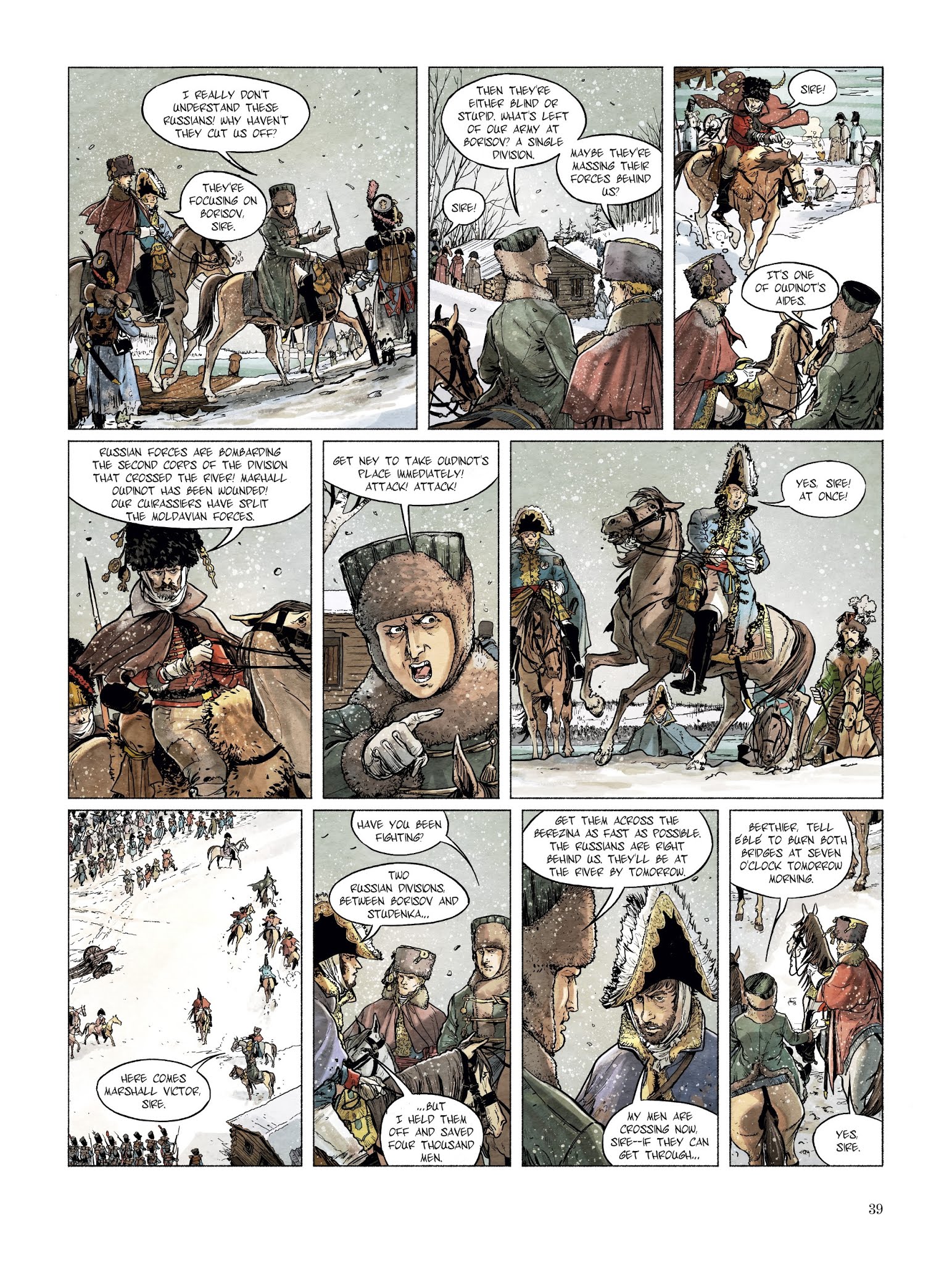 Read online Berezina comic -  Issue #3 - 41