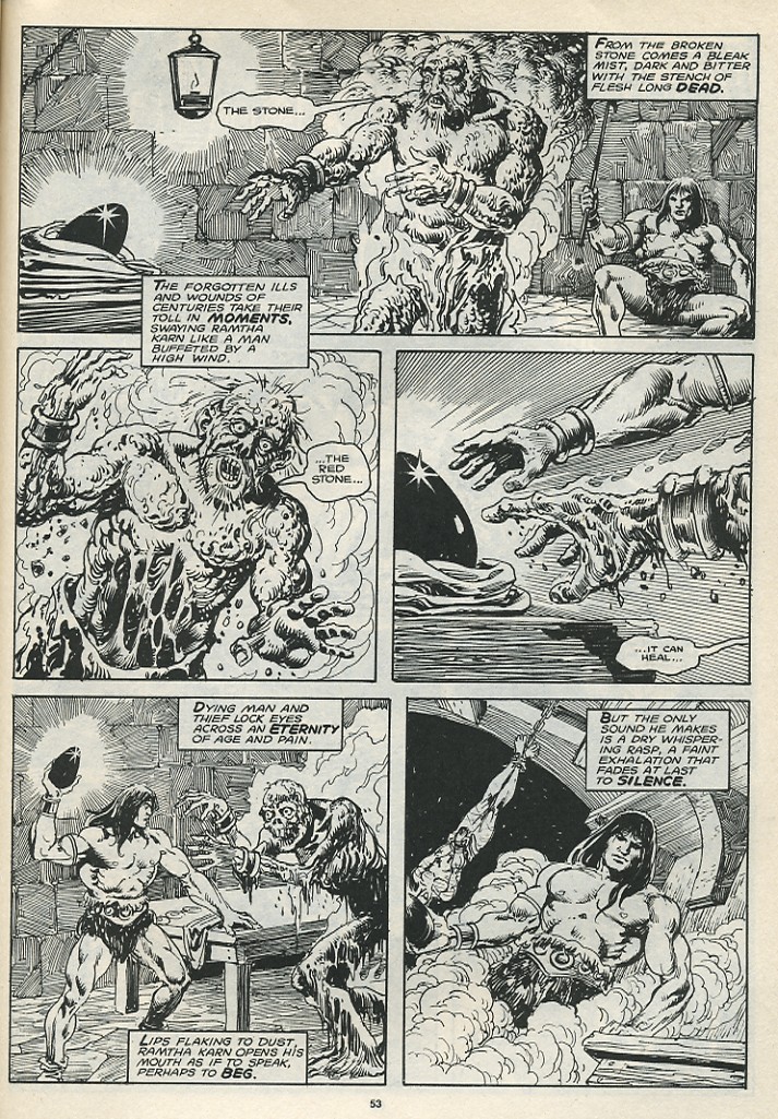 Read online The Savage Sword Of Conan comic -  Issue #174 - 55