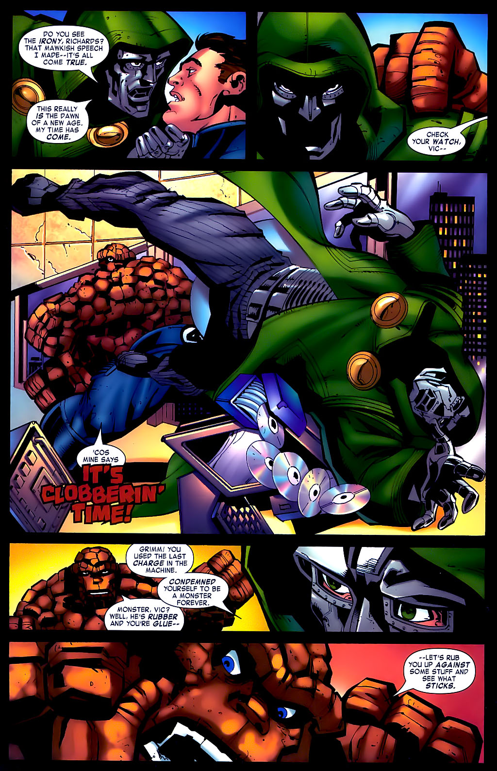 Read online Fantastic Four Movie adaptation comic -  Issue # Full - 48