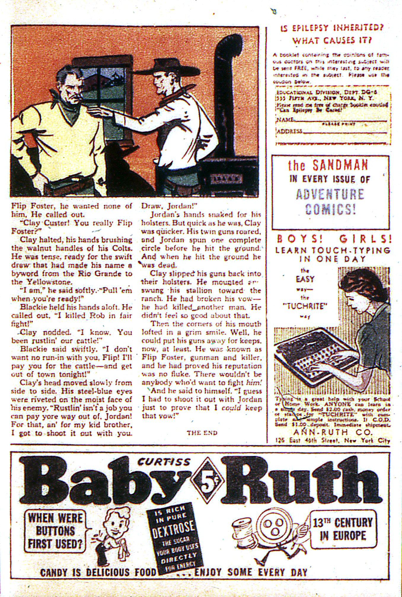 Read online More Fun Comics comic -  Issue #58 - 54