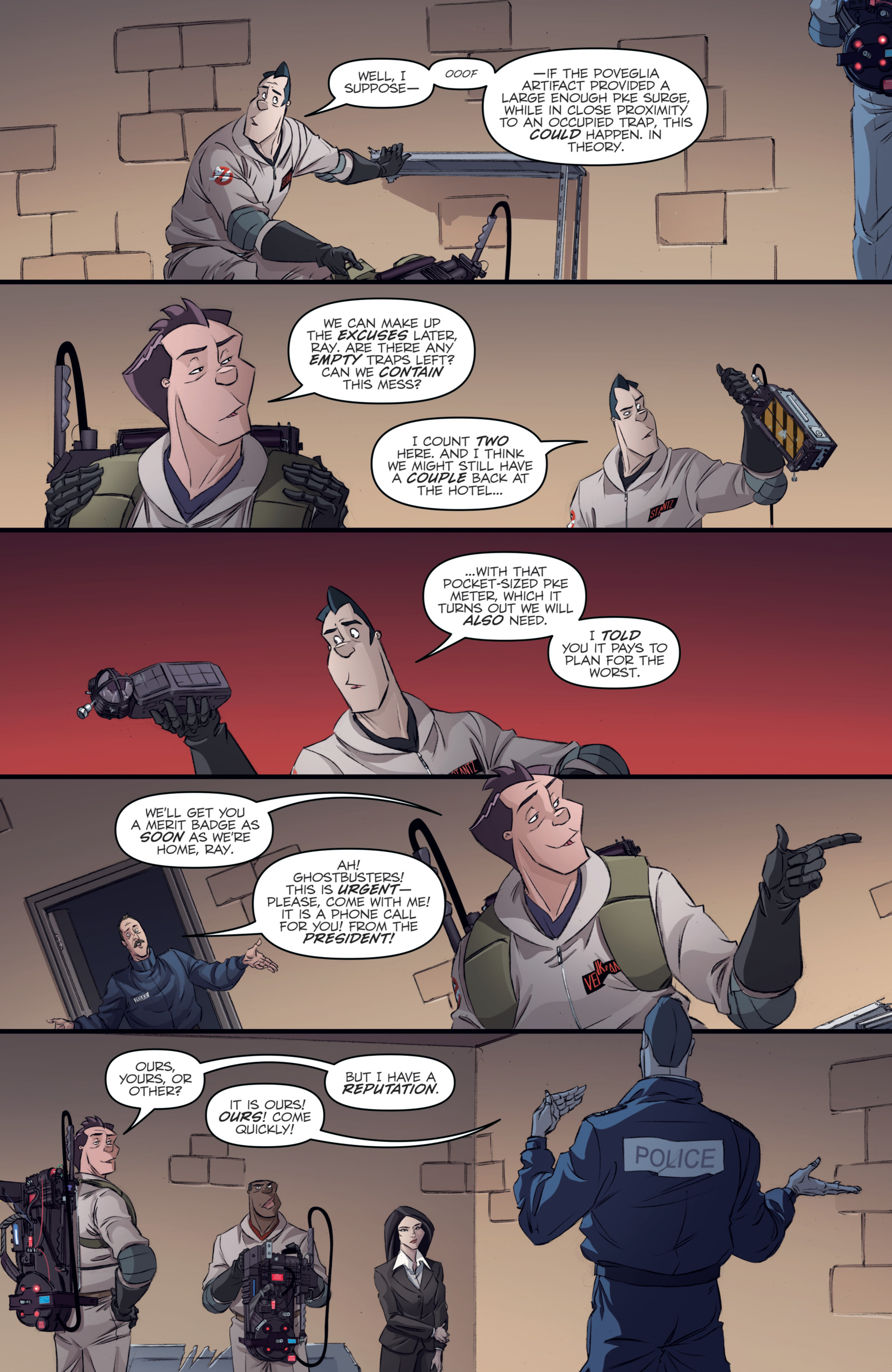 Read online Ghostbusters: International comic -  Issue #4 - 22