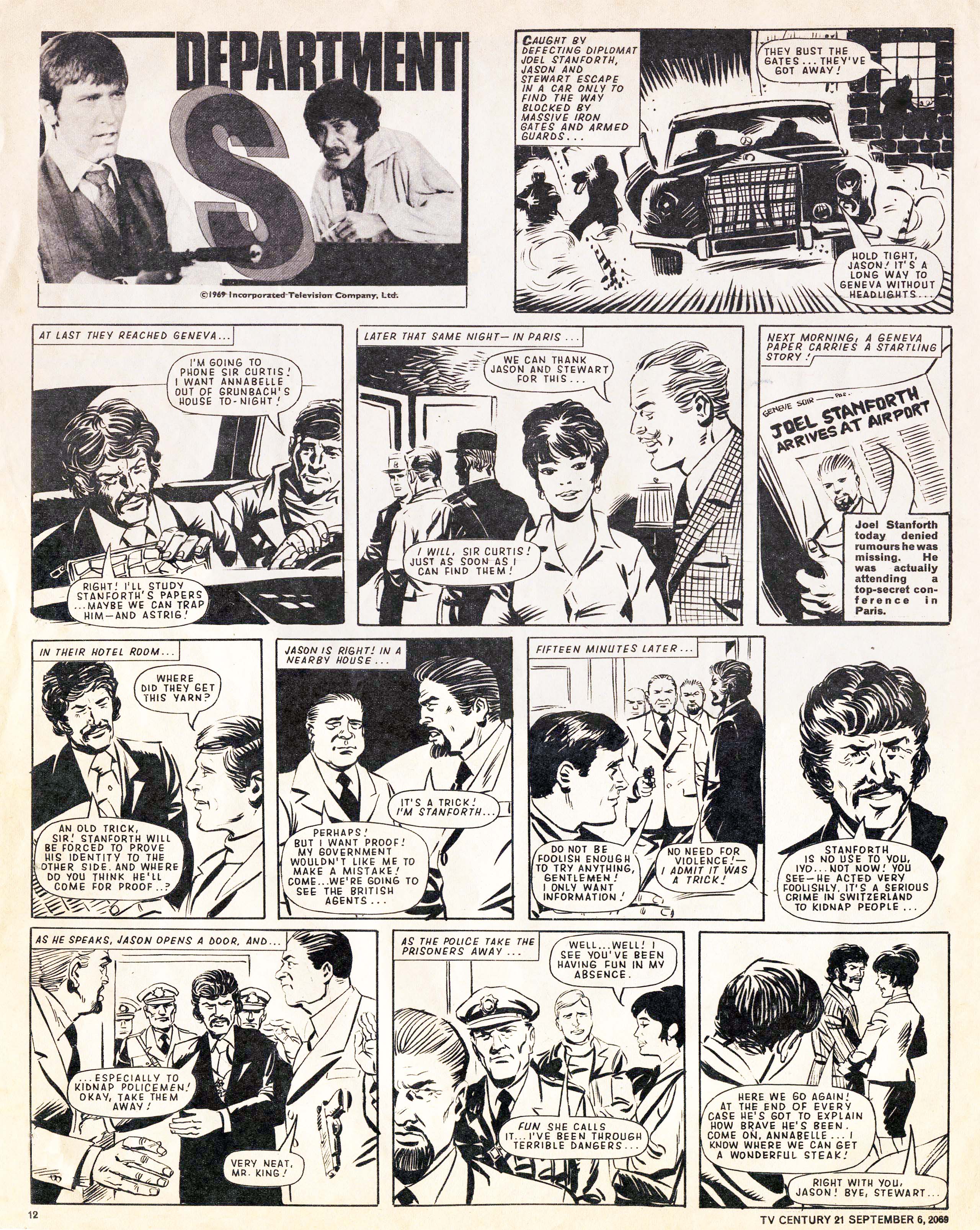 Read online TV Century 21 (TV 21) comic -  Issue #242 - 12