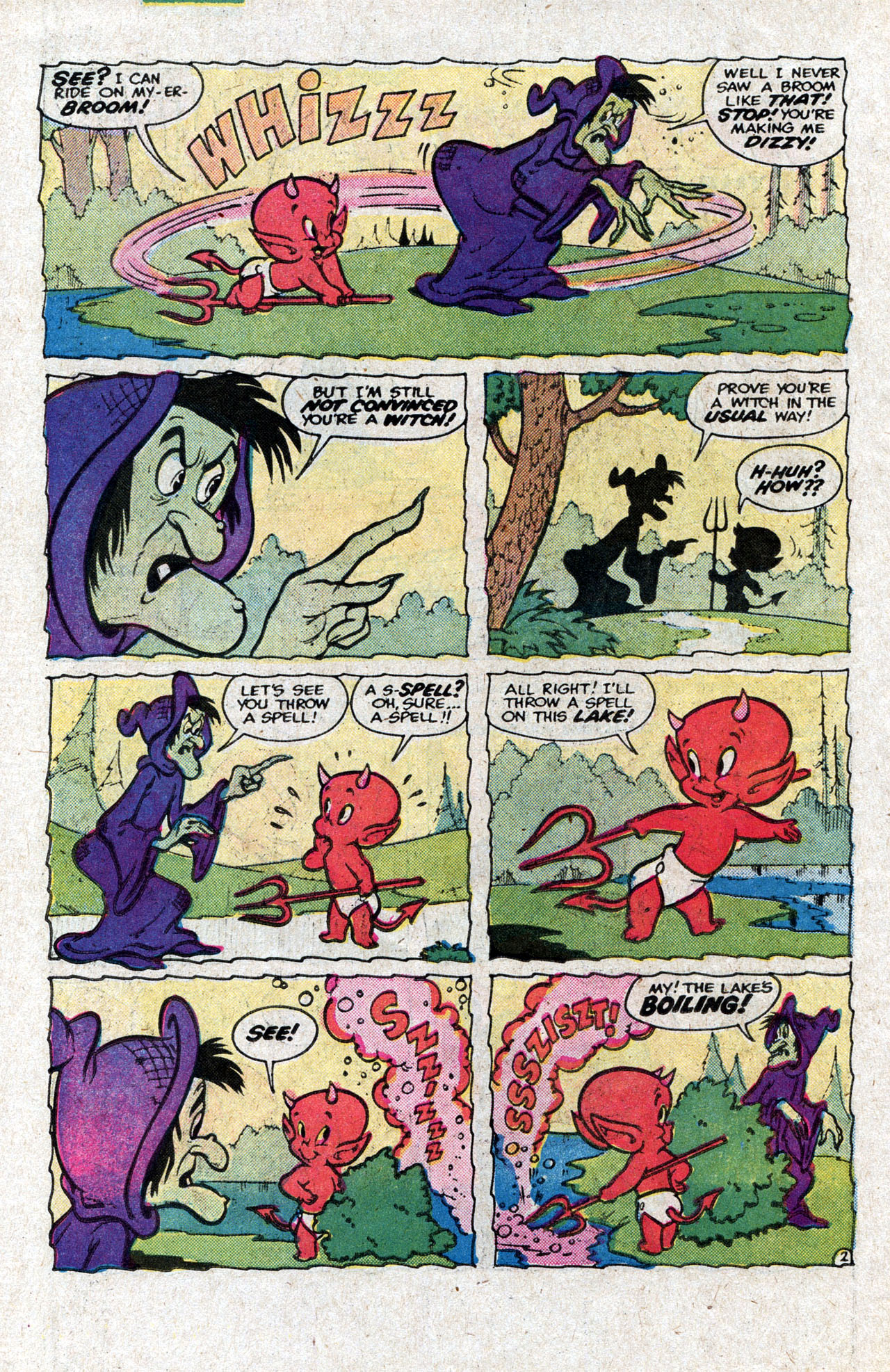 Read online Hot Stuff, the Little Devil comic -  Issue #167 - 21