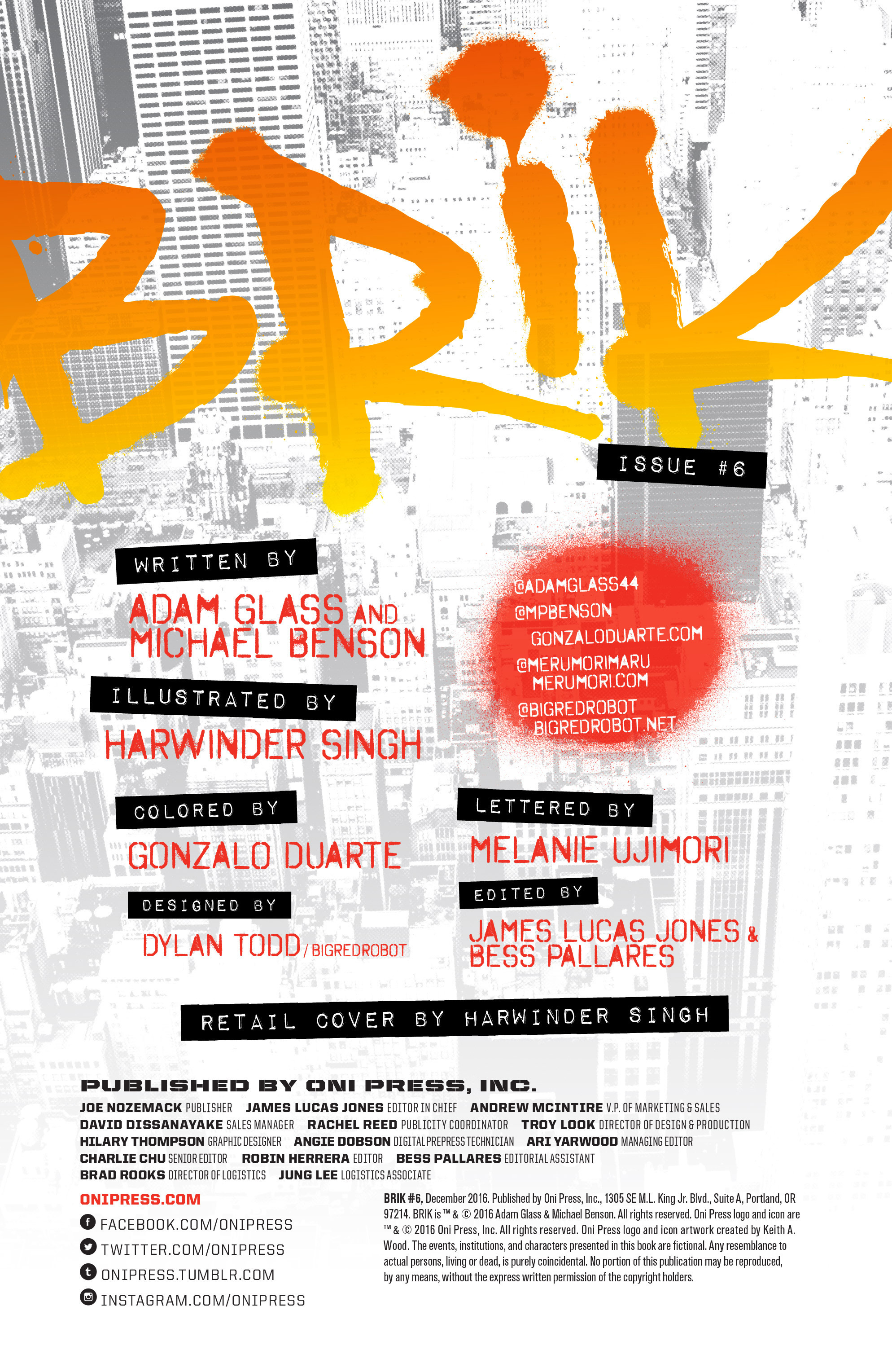 Read online Brik comic -  Issue #6 - 22