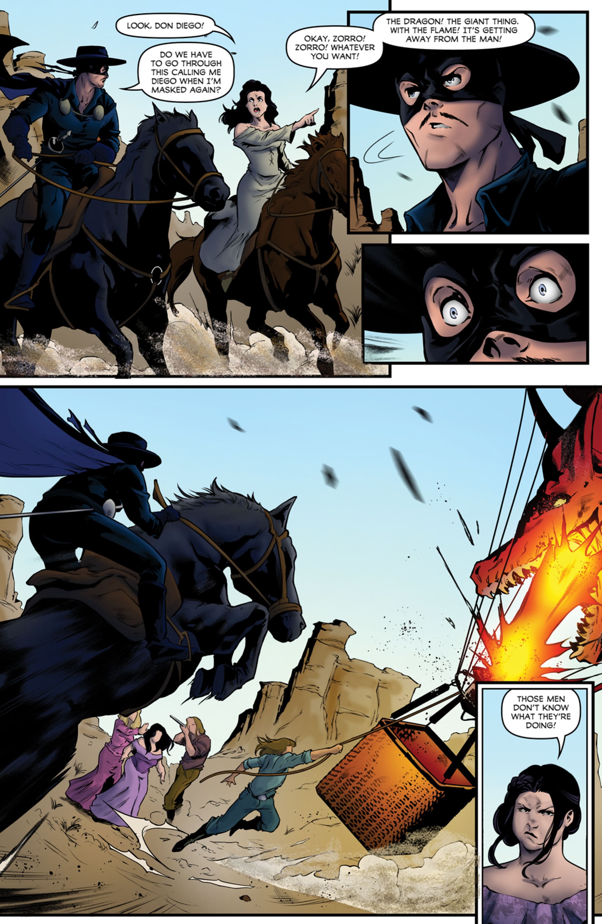 Read online Zorro Flights comic -  Issue #1 - 9