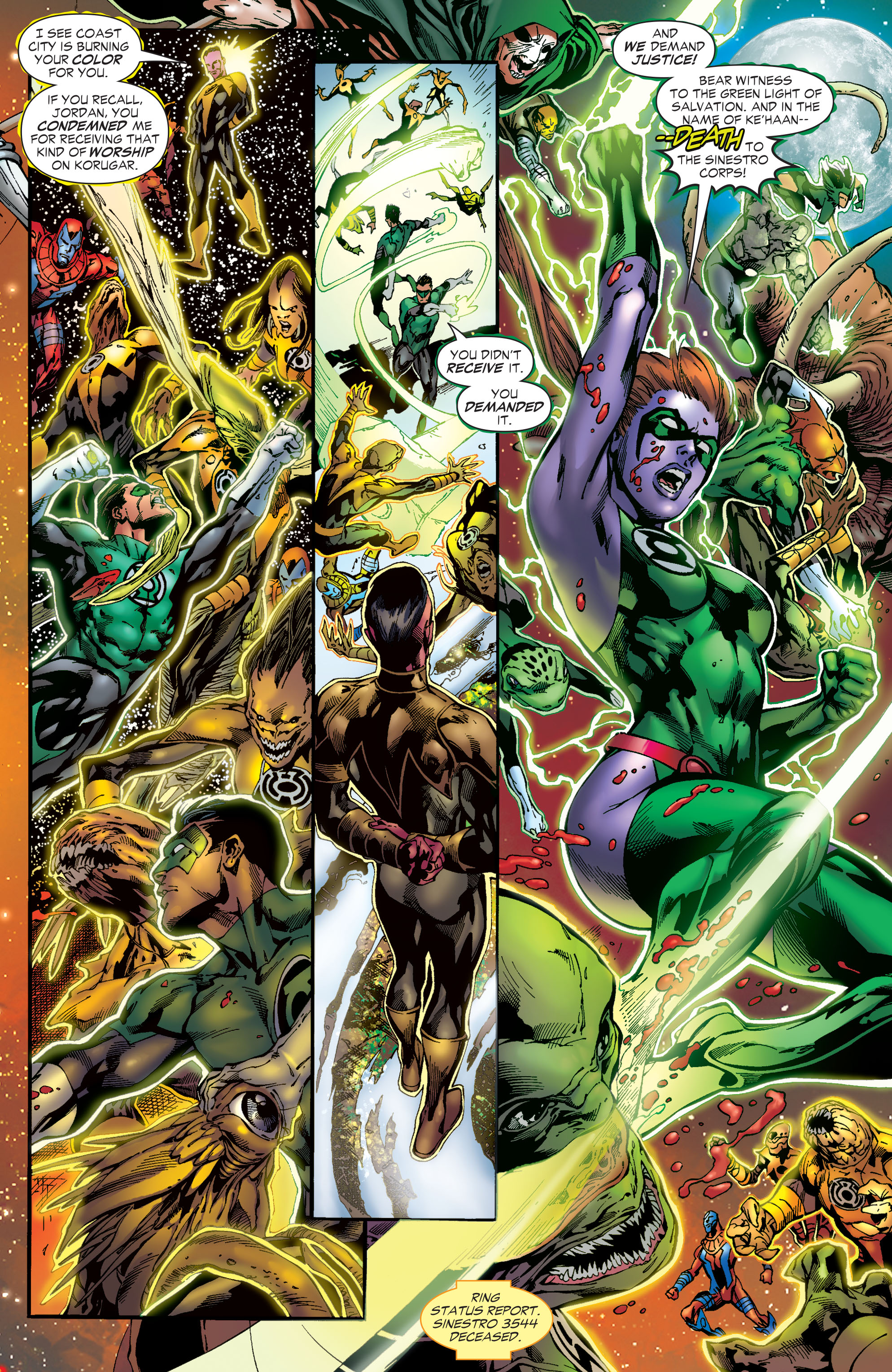 Read online Green Lantern by Geoff Johns comic -  Issue # TPB 3 (Part 4) - 22