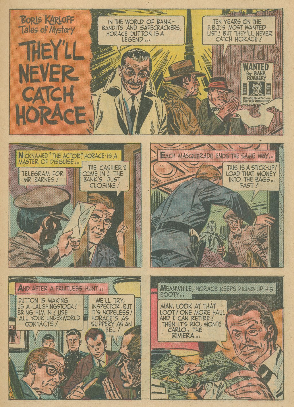 Read online Boris Karloff Tales of Mystery comic -  Issue #9 - 15