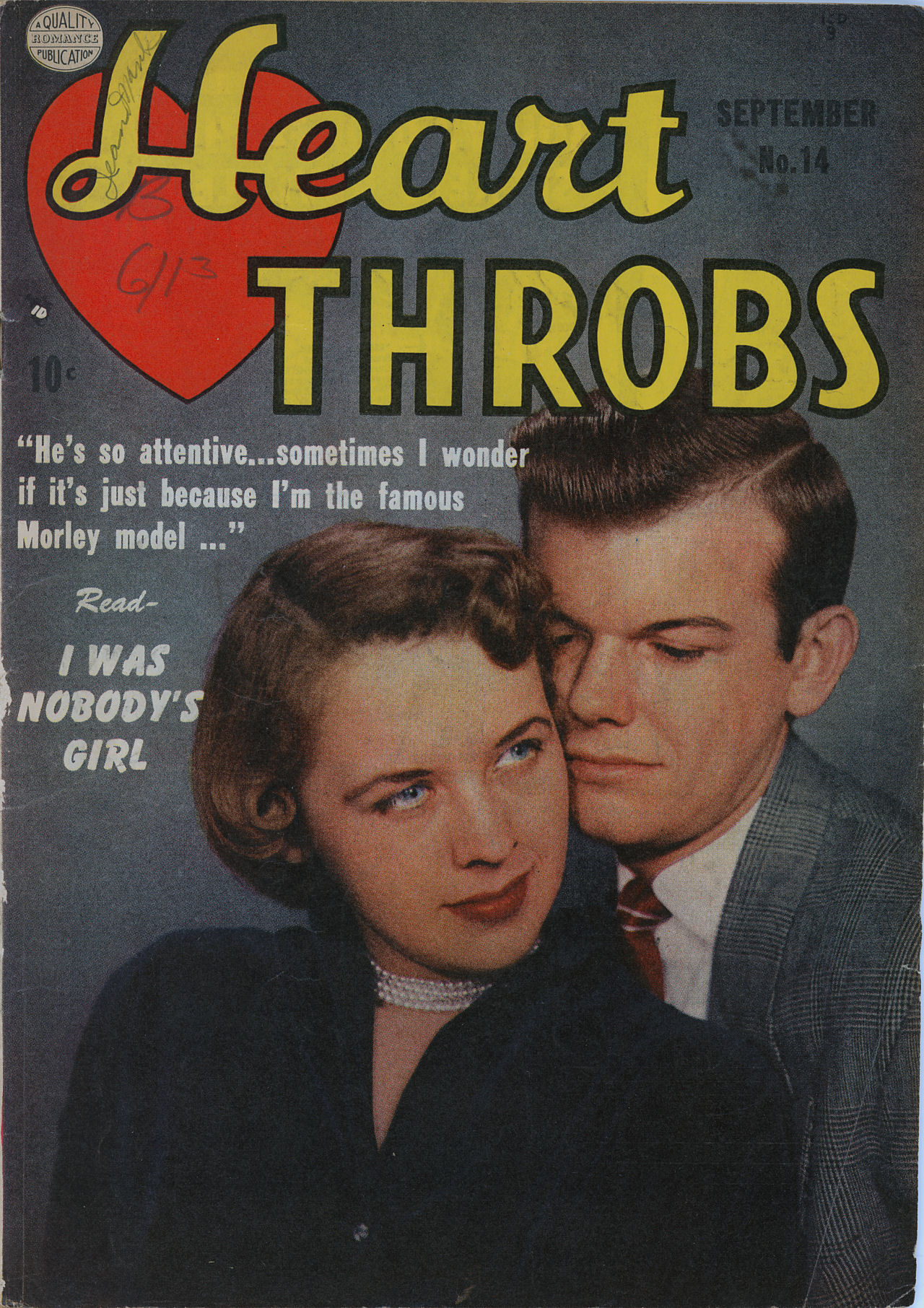Read online Heart Throbs comic -  Issue #14 - 1