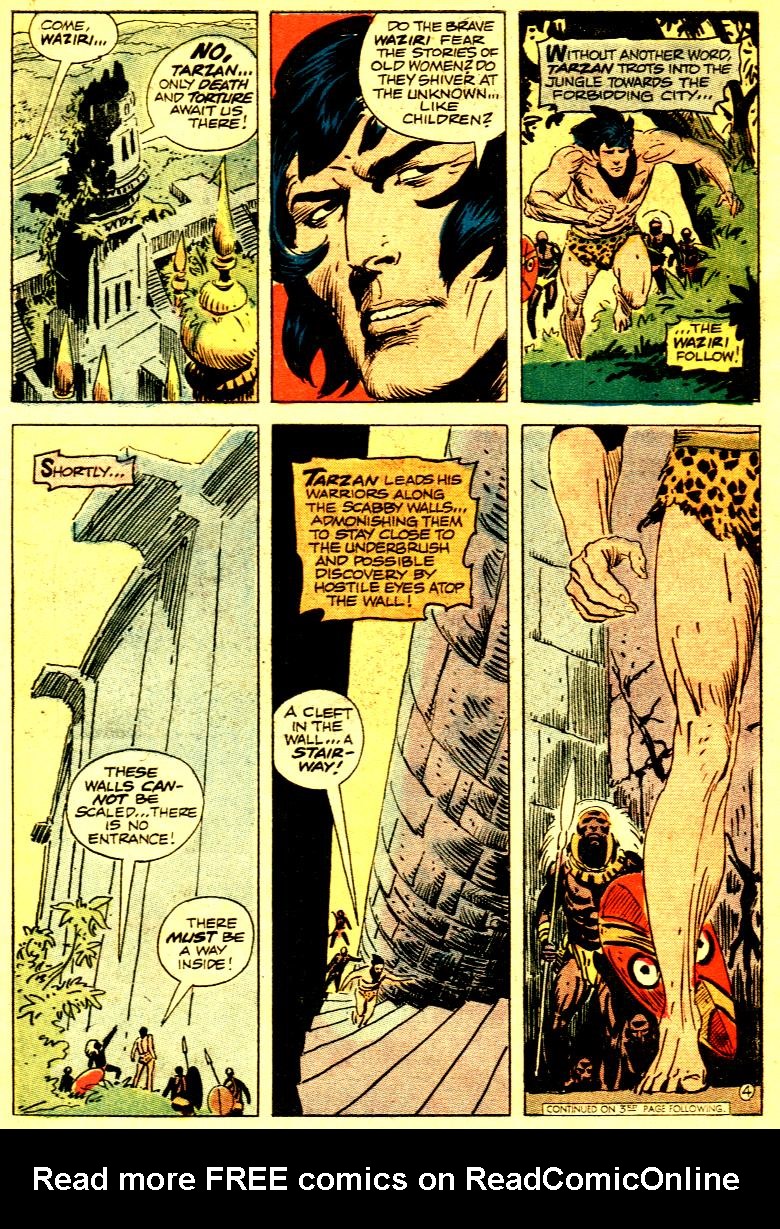 Read online Tarzan (1972) comic -  Issue #222 - 6