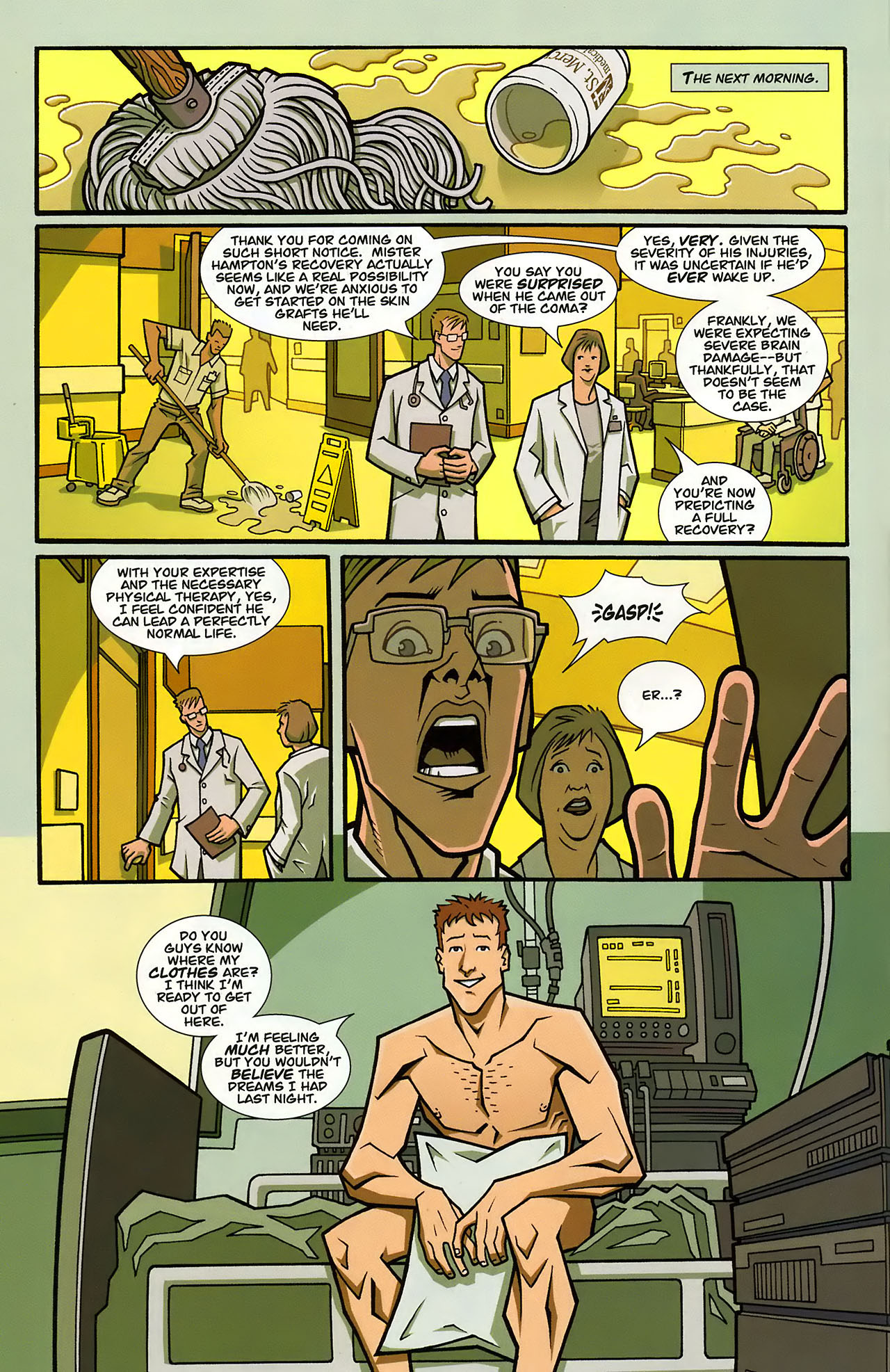Read online The Astounding Wolf-Man comic -  Issue #1 - 11