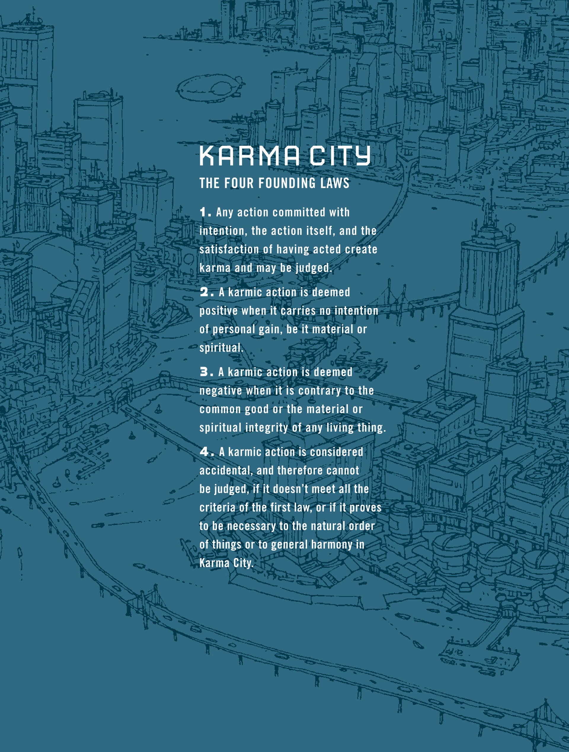 Read online Karma City comic -  Issue #6 - 2