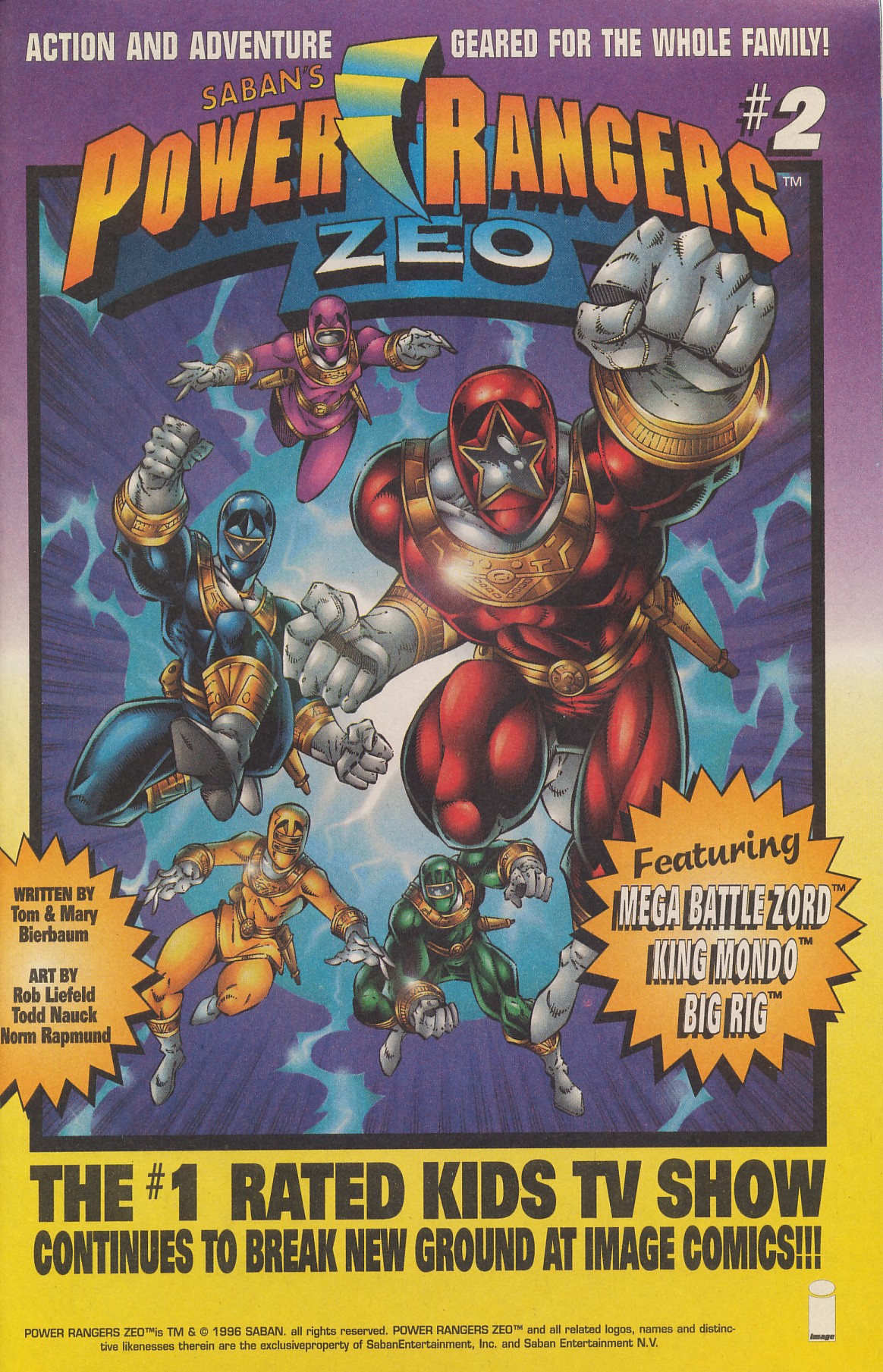 Read online Power Rangers Zeo comic -  Issue # Full - 27