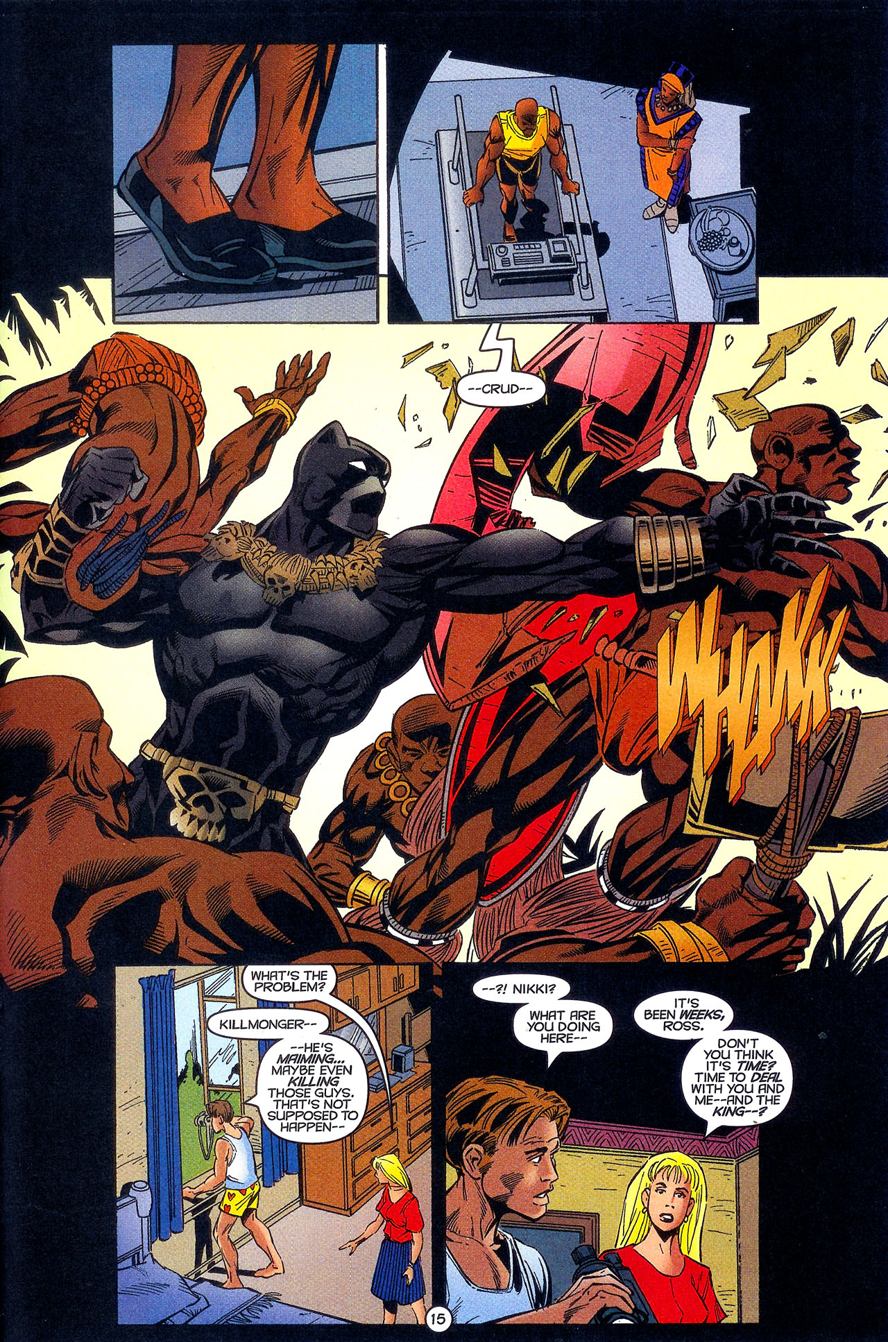 Read online Black Panther (1998) comic -  Issue #24 - 16