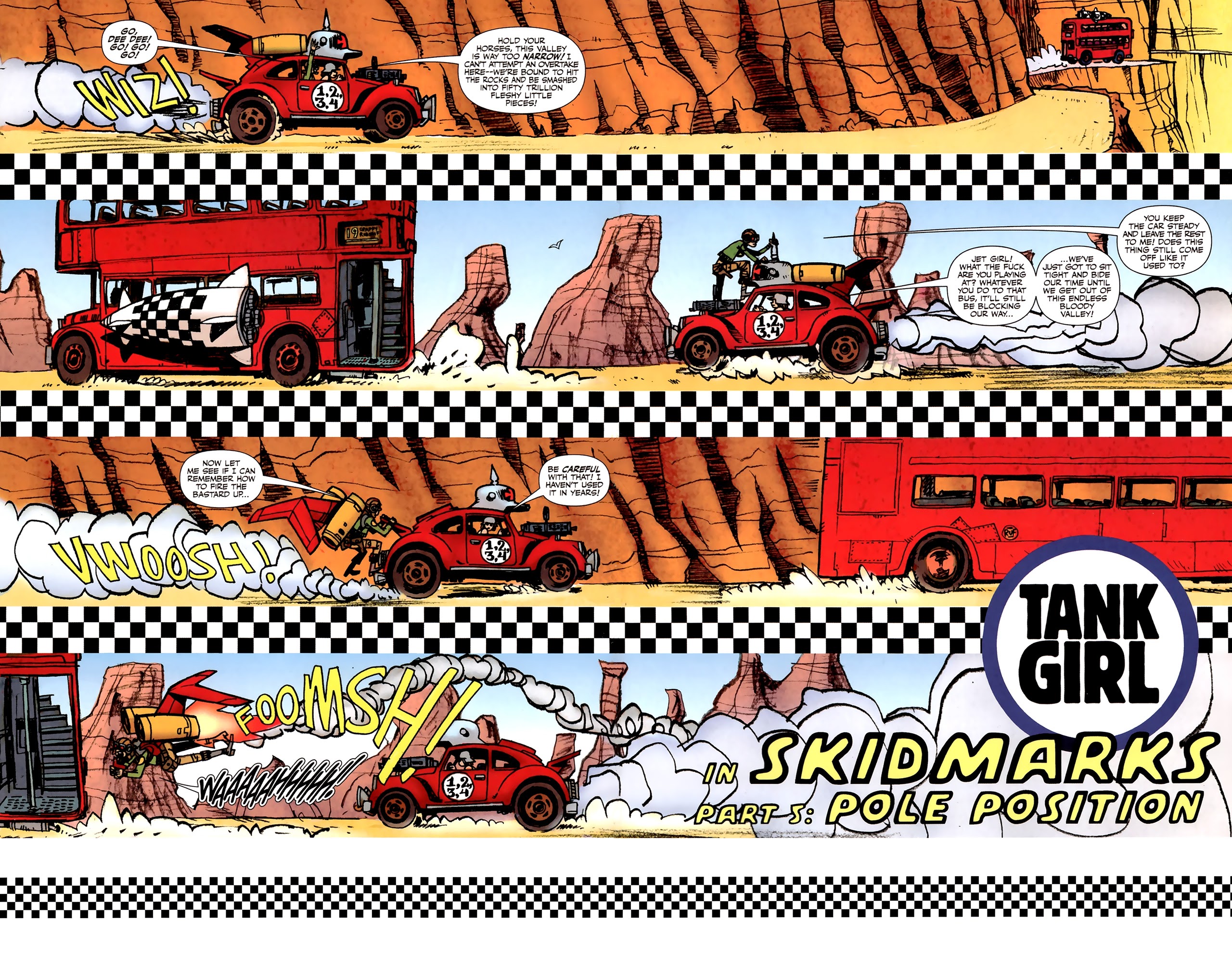 Read online Tank Girl: Skidmarks comic -  Issue #2 - 13
