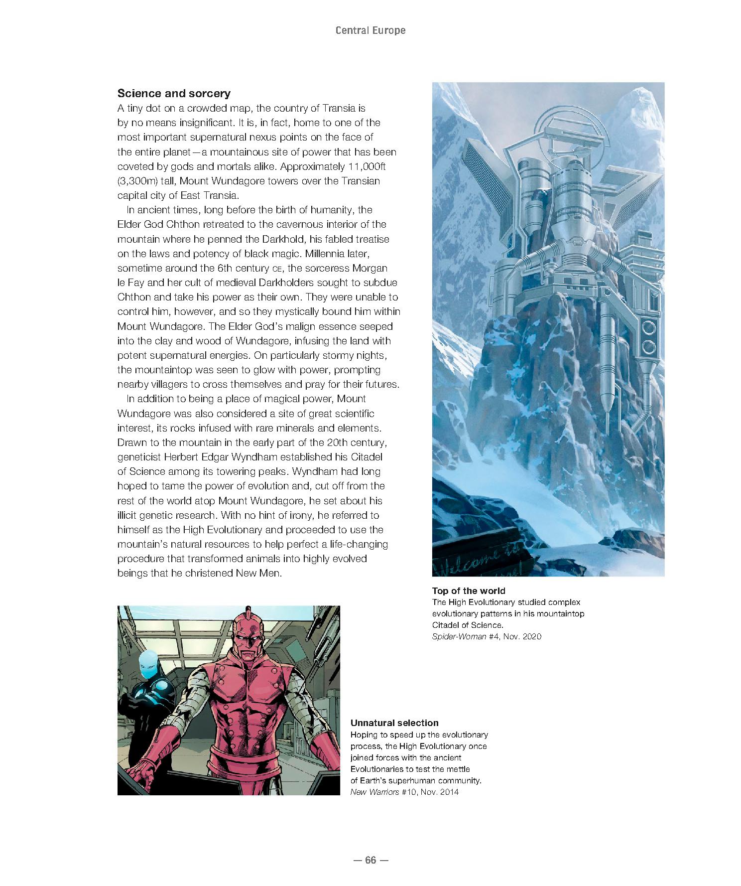 Read online Marvel Universe Map By Map: James Hill comic -  Issue # TPB (Part 1) - 66