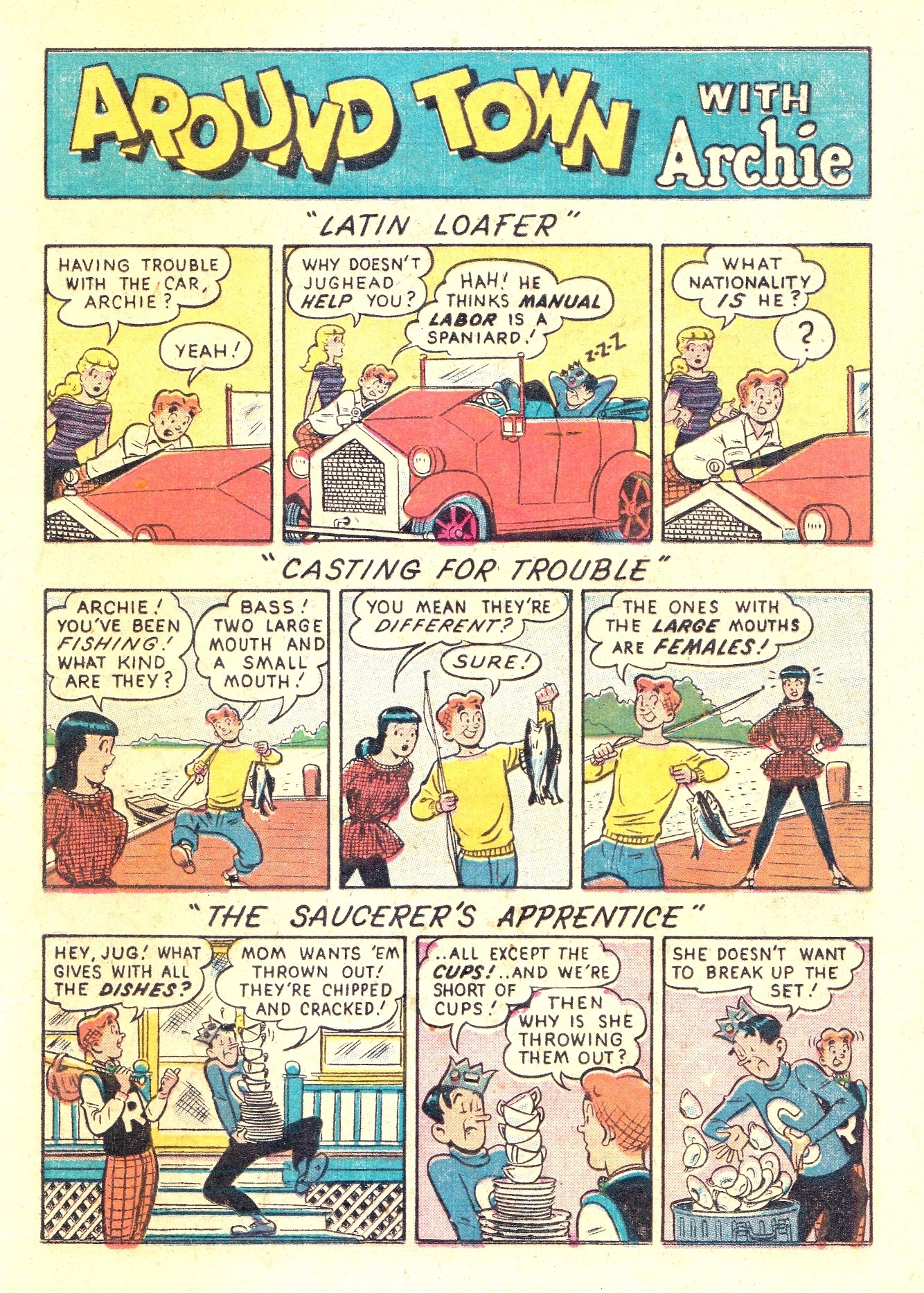 Read online Archie's Joke Book Magazine comic -  Issue #24 - 13