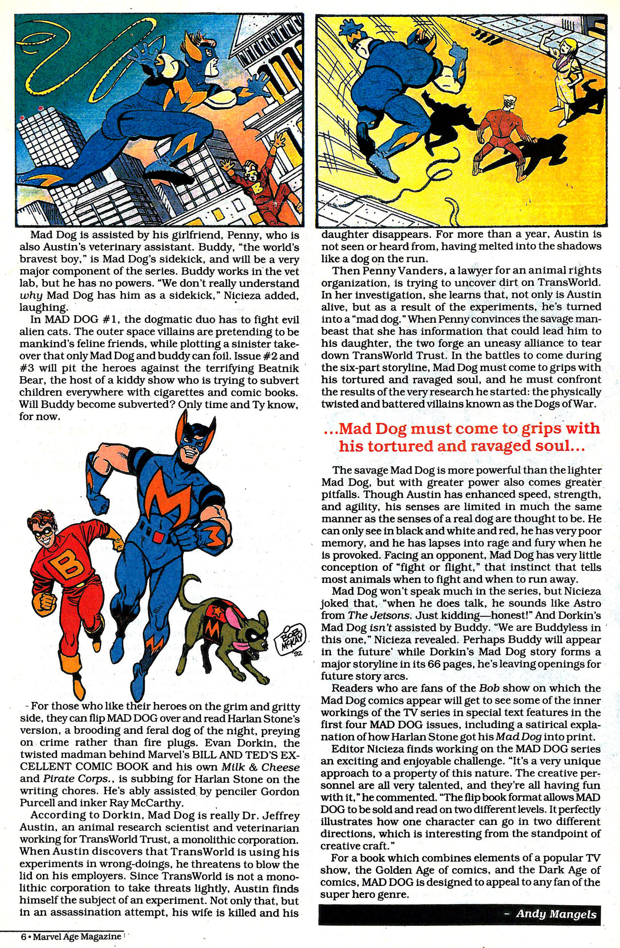 Read online Marvel Age comic -  Issue #124 - 7