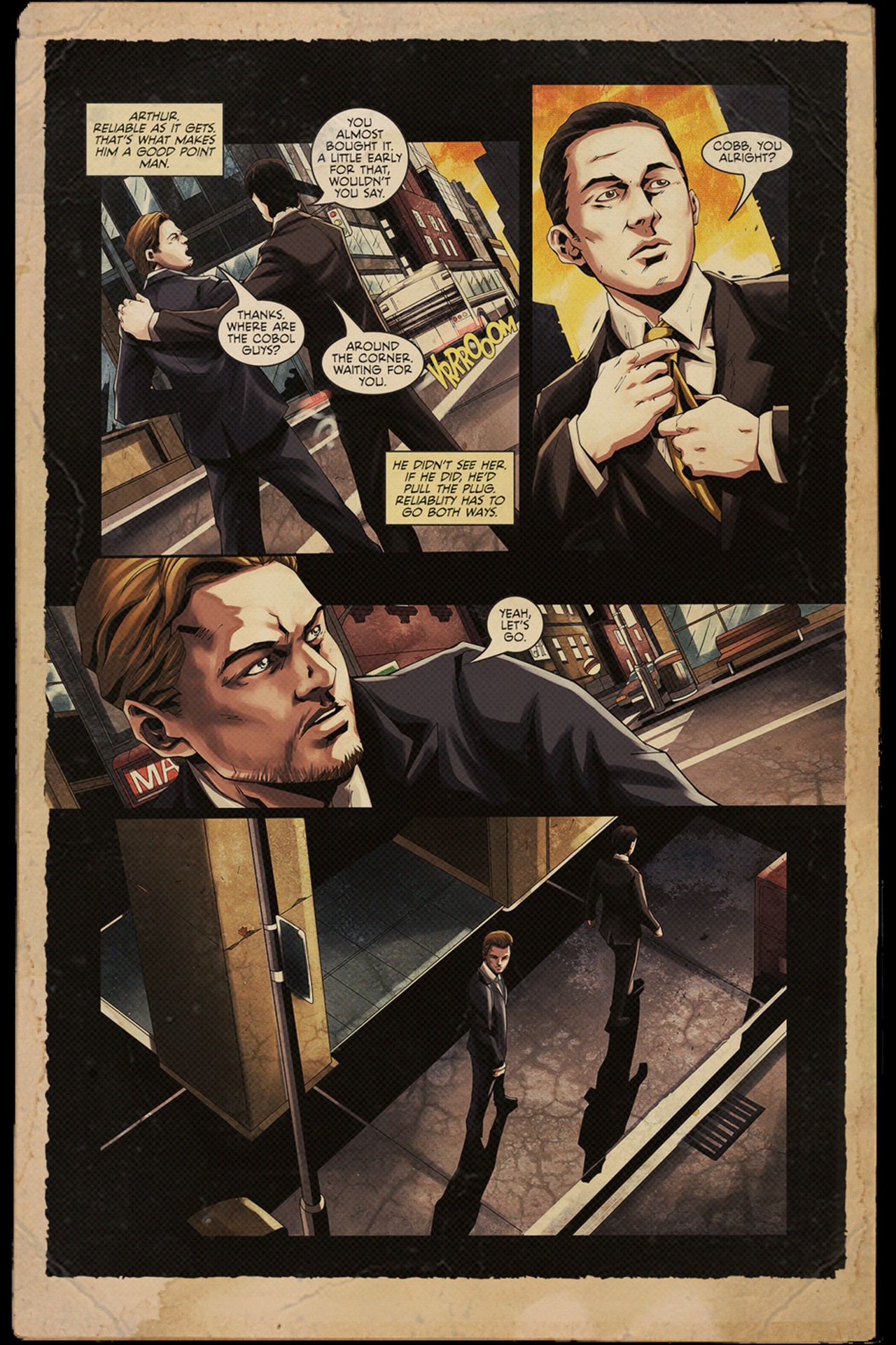 Read online Inception: The Cobol Job comic -  Issue # Full - 5