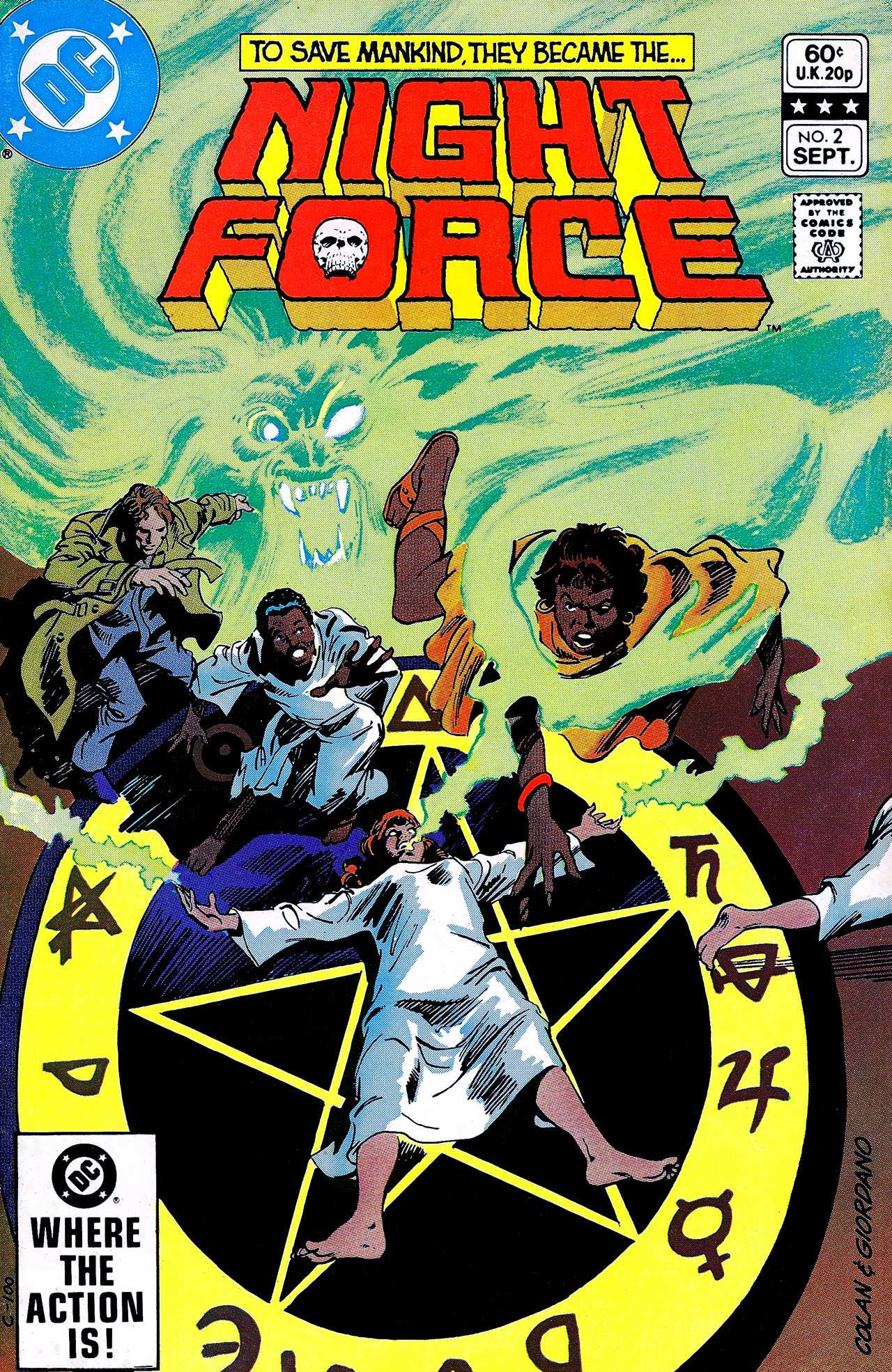 Read online The Night Force comic -  Issue #2 - 1