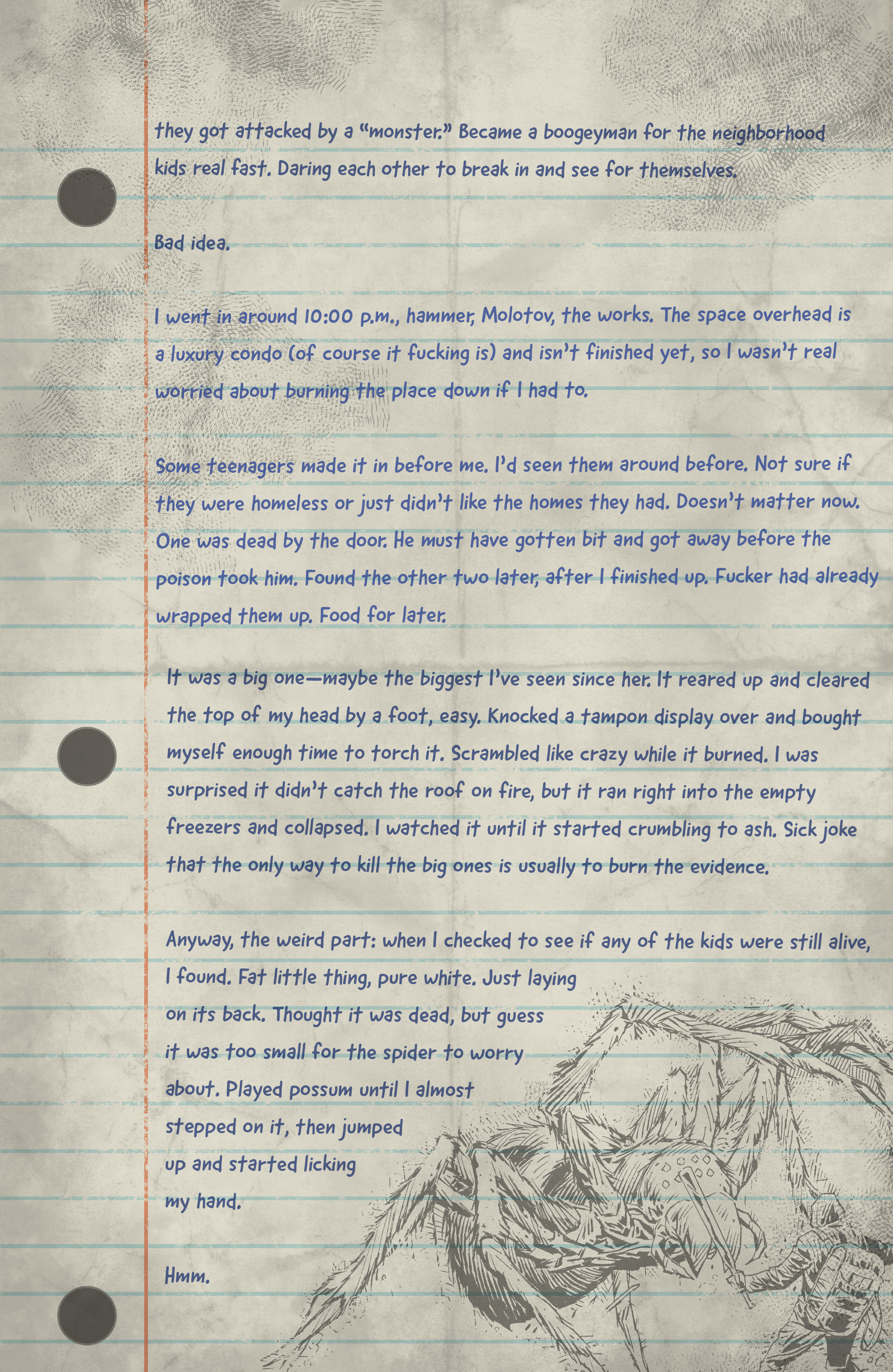 Read online All Eight Eyes comic -  Issue #3 - 28