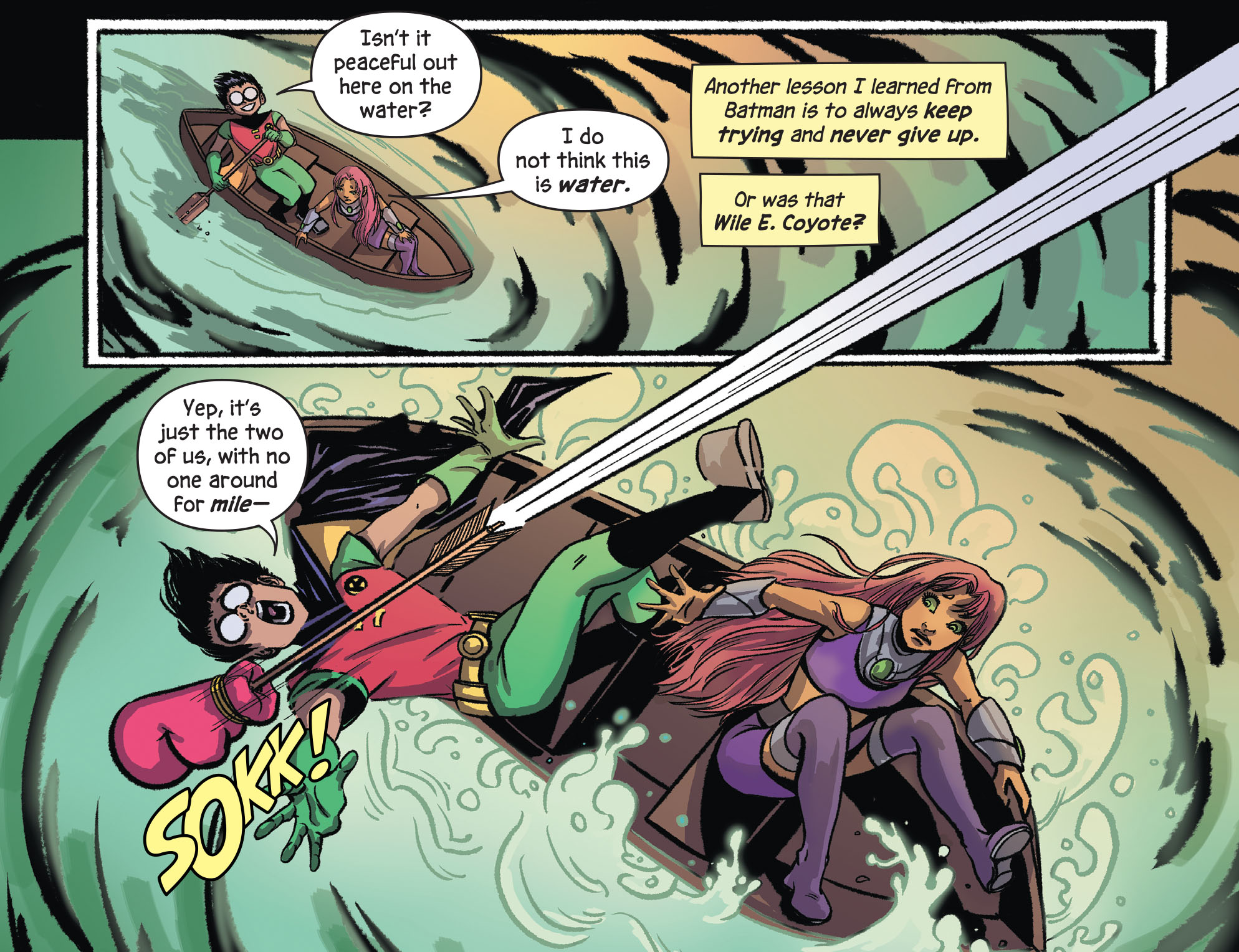 Read online Teen Titans Go! To Camp comic -  Issue #8 - 12