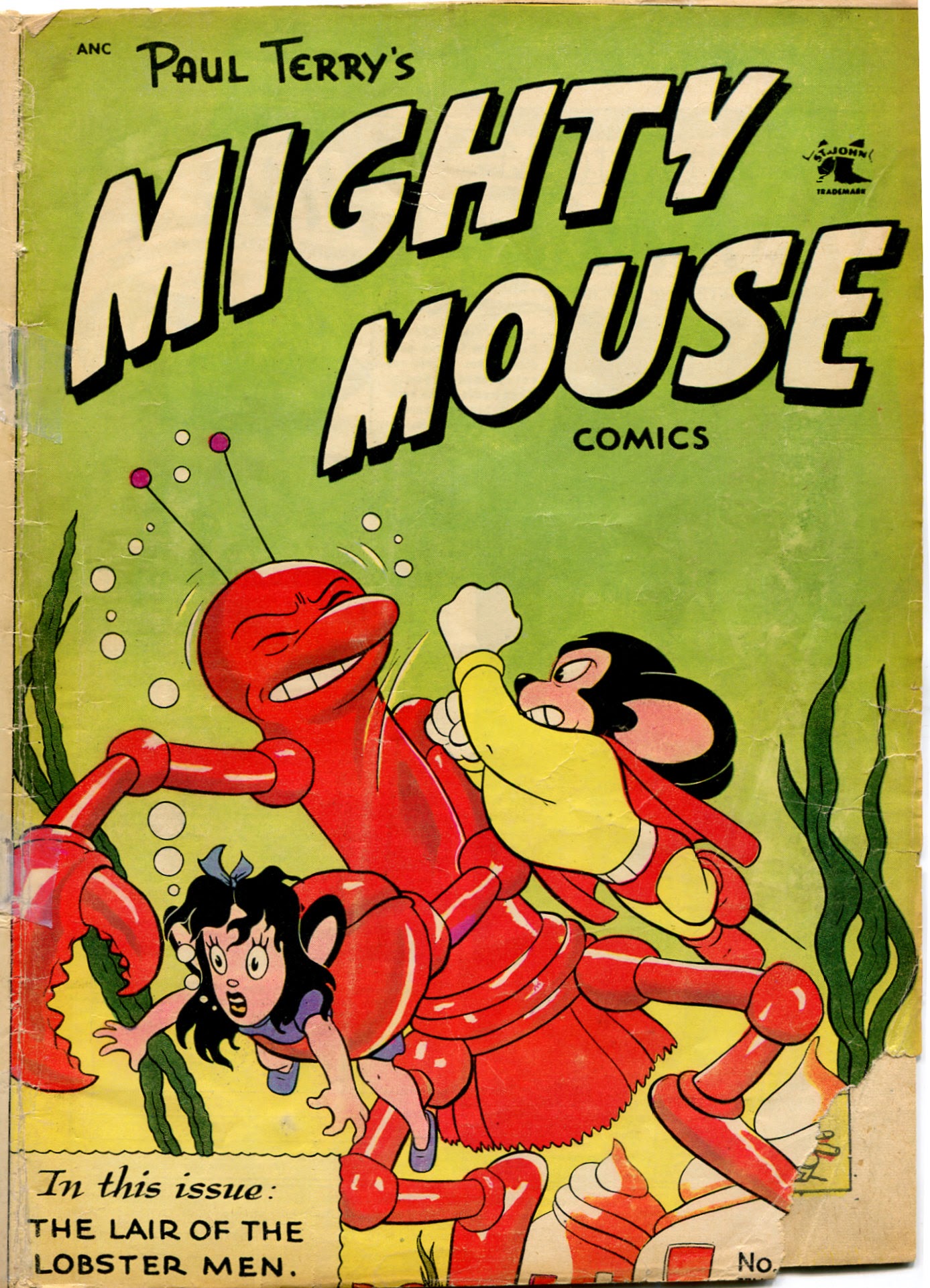 Read online Paul Terry's Mighty Mouse Comics comic -  Issue #47 - 1