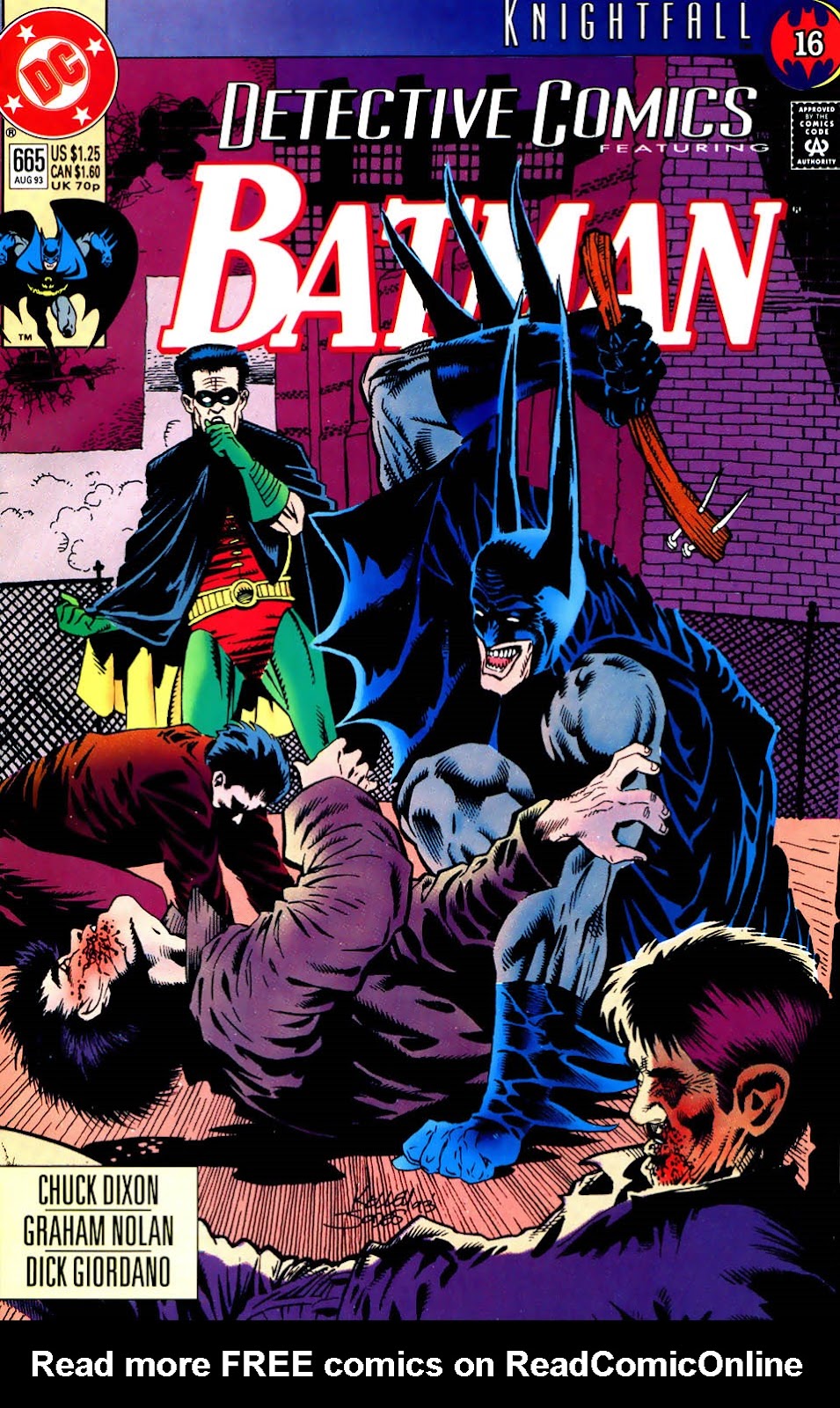 <{ $series->title }} issue Batman: Knightfall Who Rules The Night - Issue #5 - Page 1